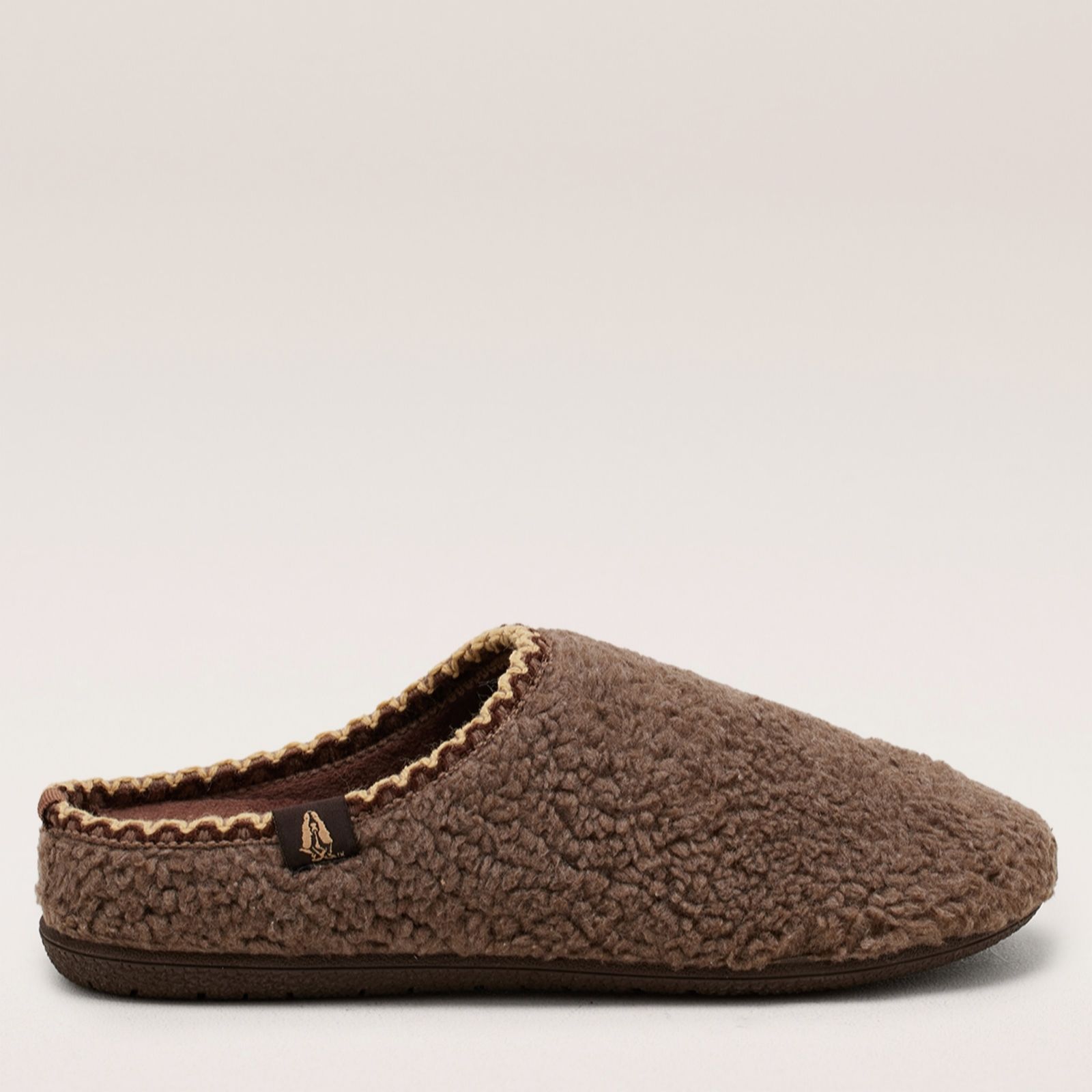Hush Puppies Women's Brown Good Textile Chocolate Slippers Uk Size 8 - Image 3