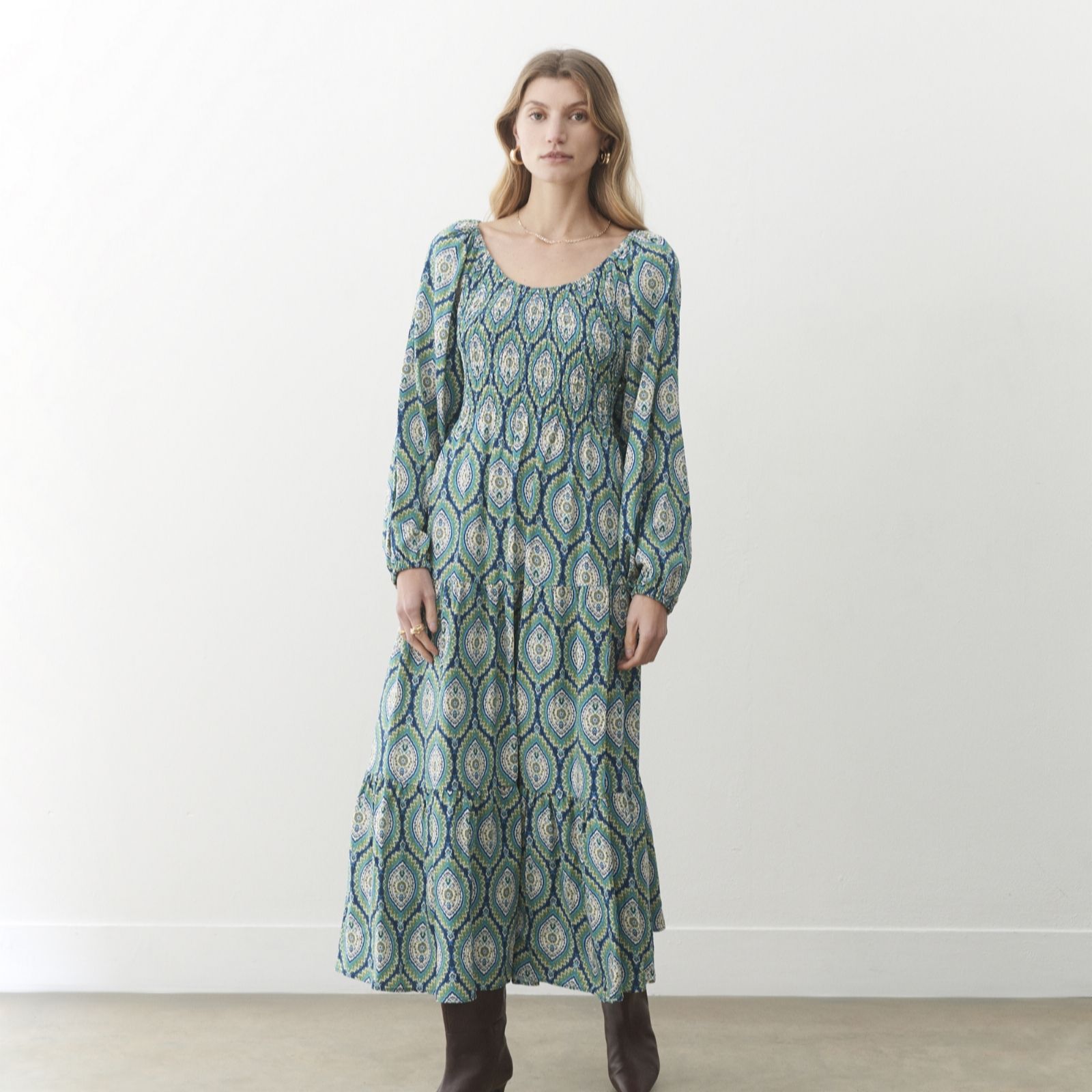 Finery Tilly Paisely Print Dress