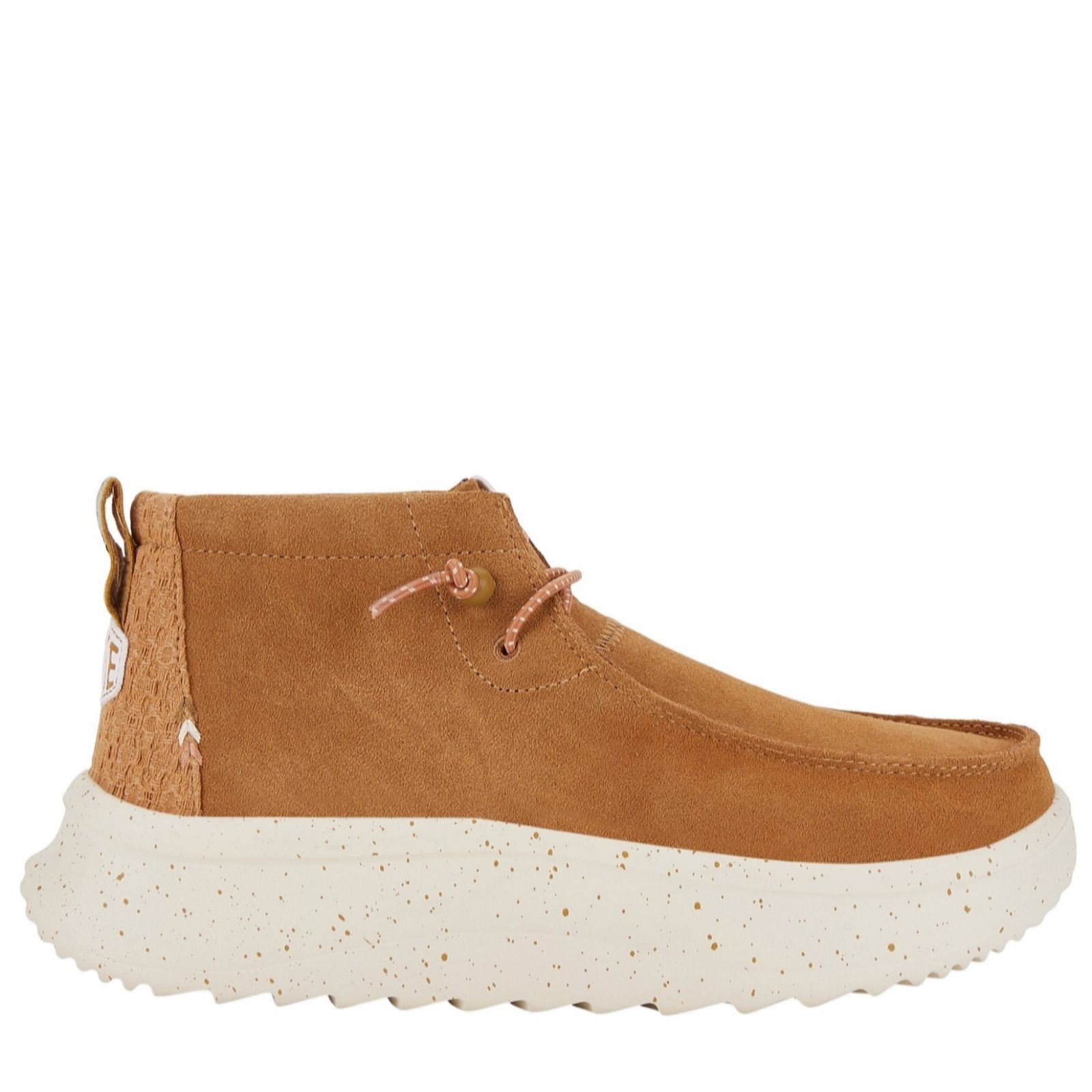 Hey Dude Women's Black Heydude Wendy Peak Hi Suede Boot