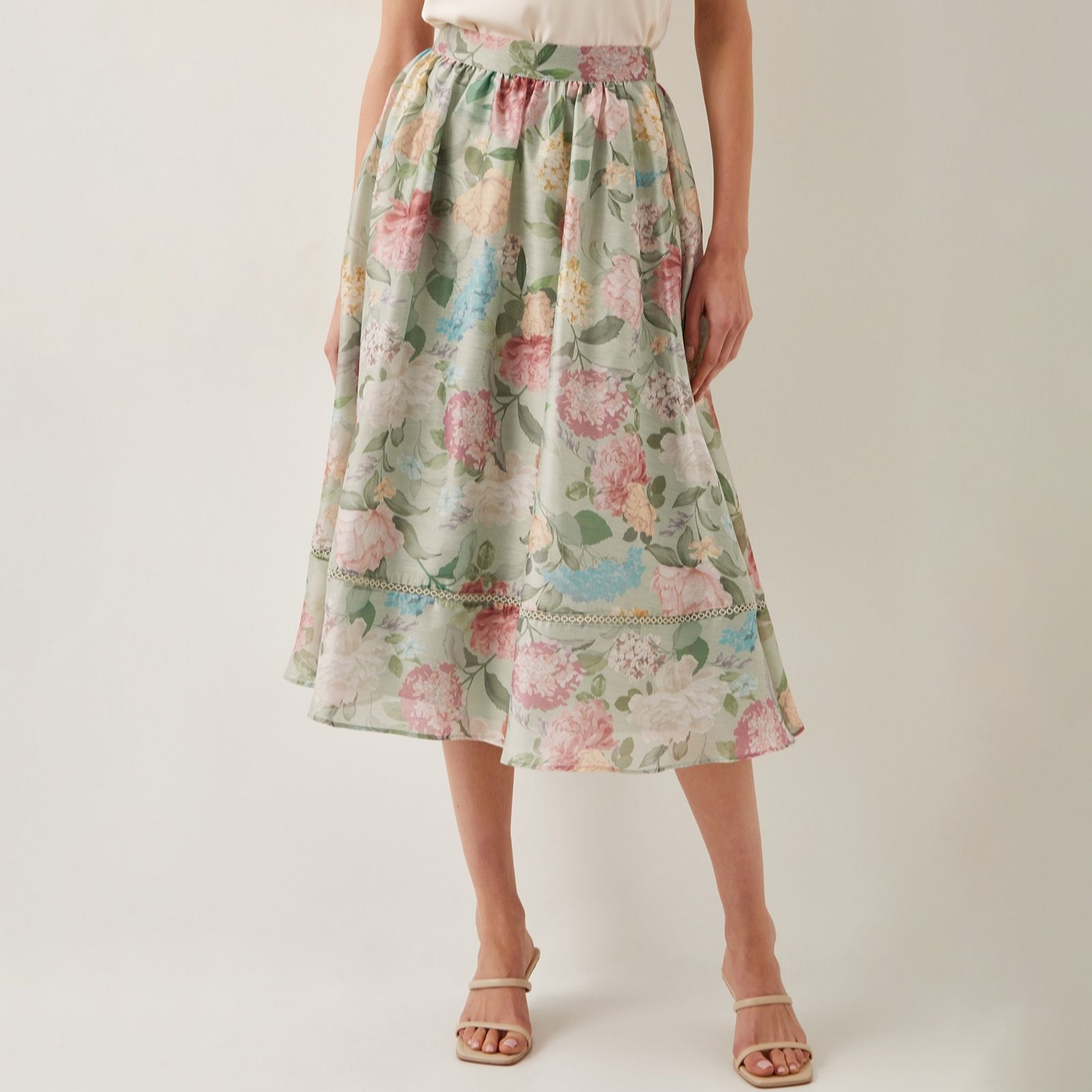 Monsoon Agnes Printed Skirt