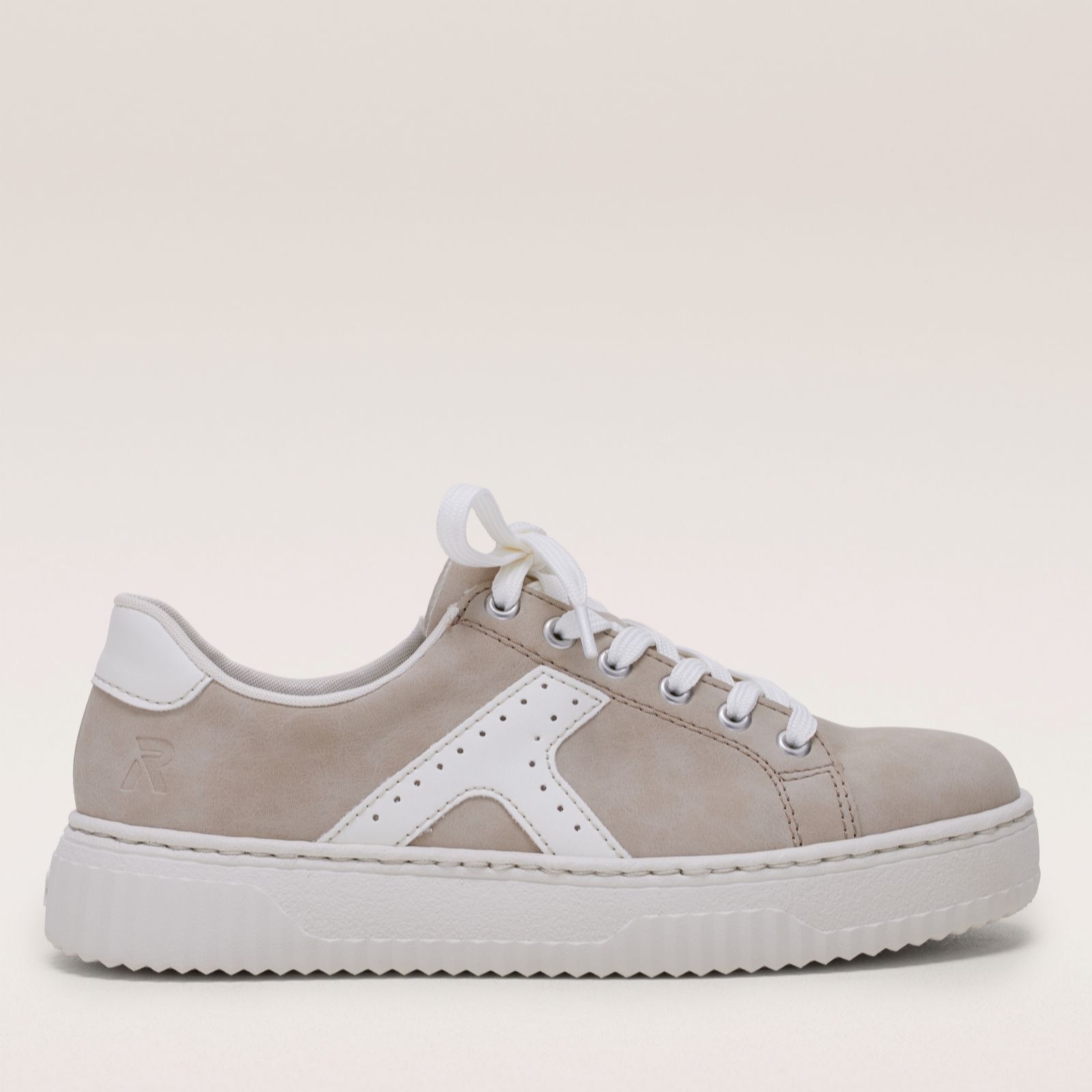 Rieker Blue Lace Up Fashion Trainers