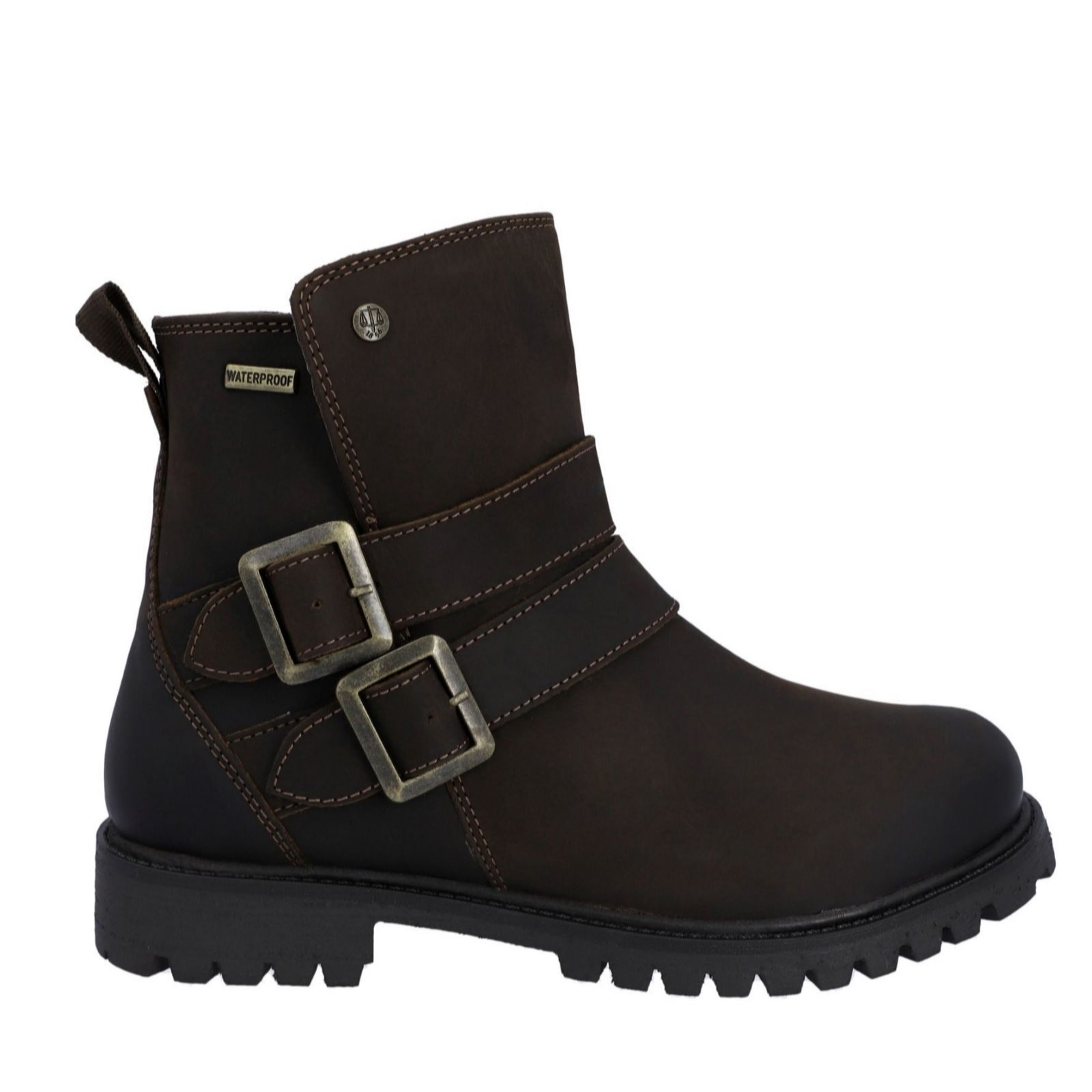 Hunter Ness Women's Ankle Boots in Brown Size 8 Waterproof Biker Style Footwear - Image 4