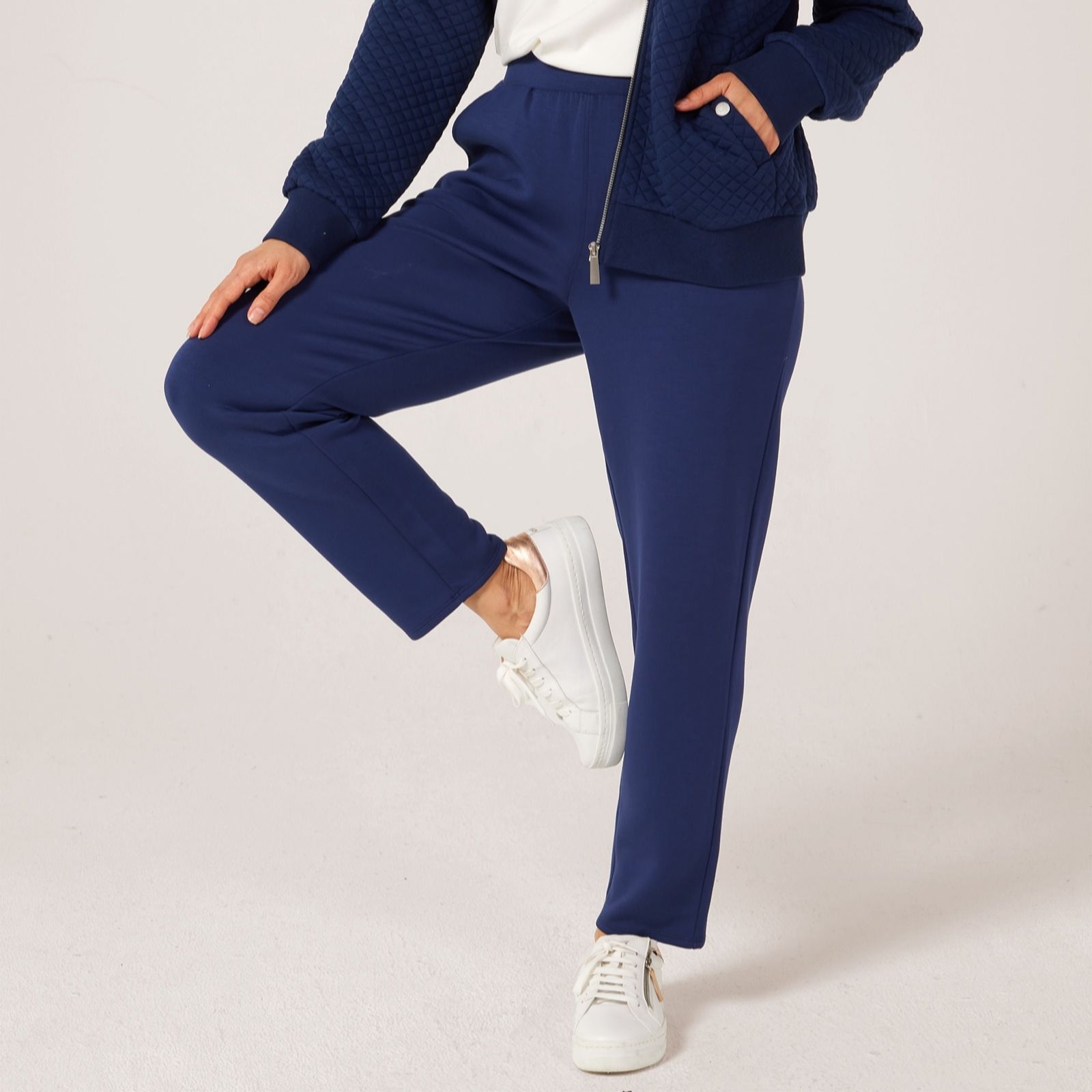 Ruth Langsford Black Leisurewear Straight Leg Jogger Tall