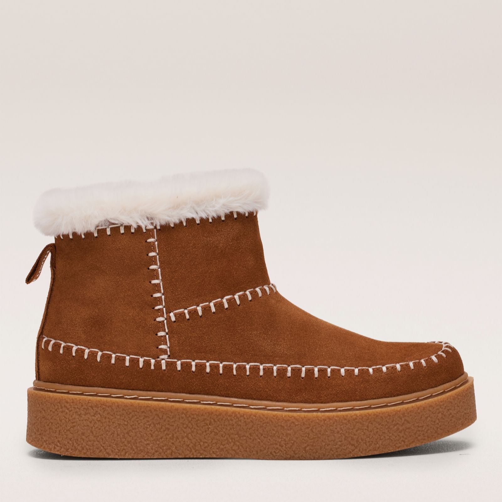 Hush Puppies Women's Taupe Brielle Stitch Boot In Size 8 - Image 2
