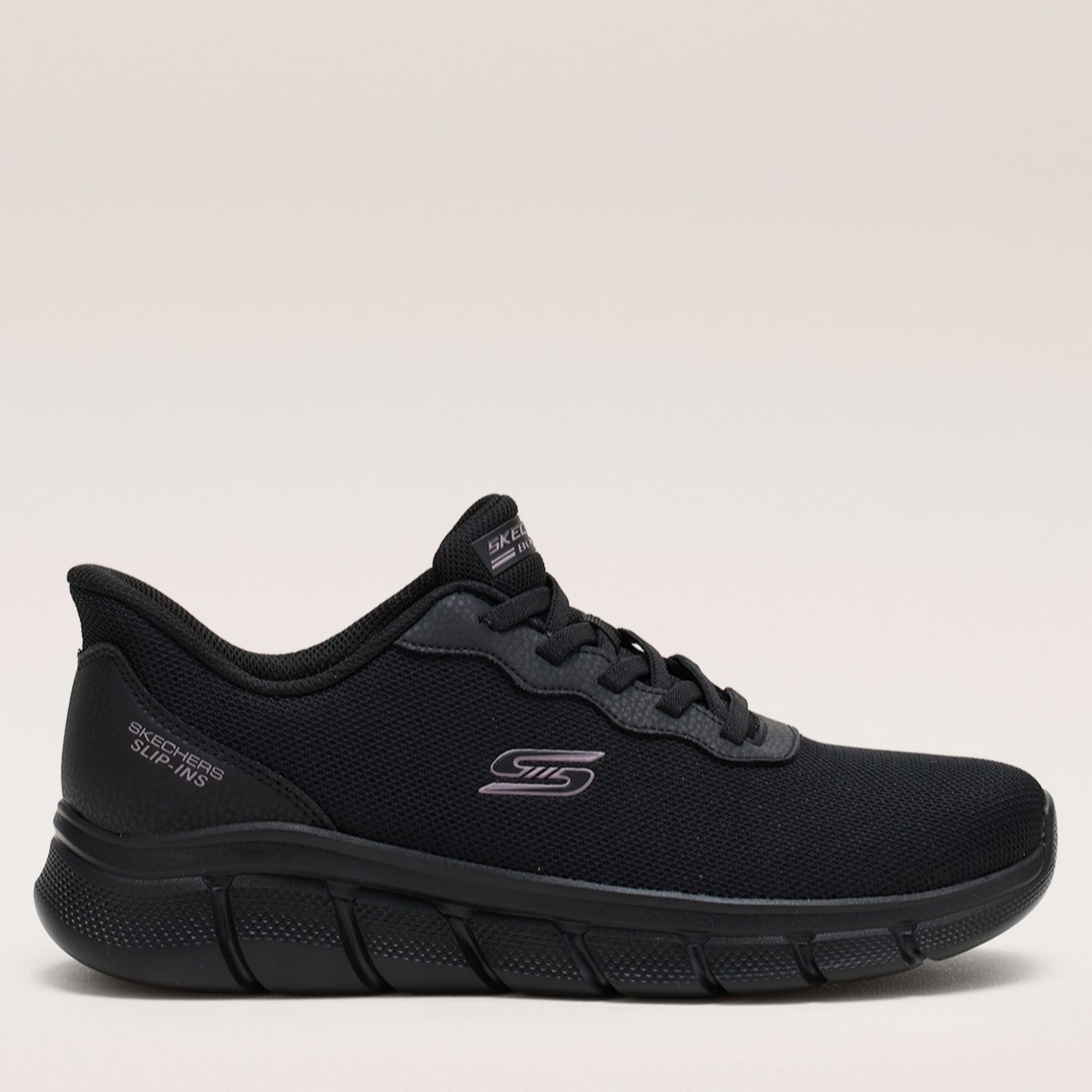 Skechers Black Bobs B Flex Slip-Ins Trainer