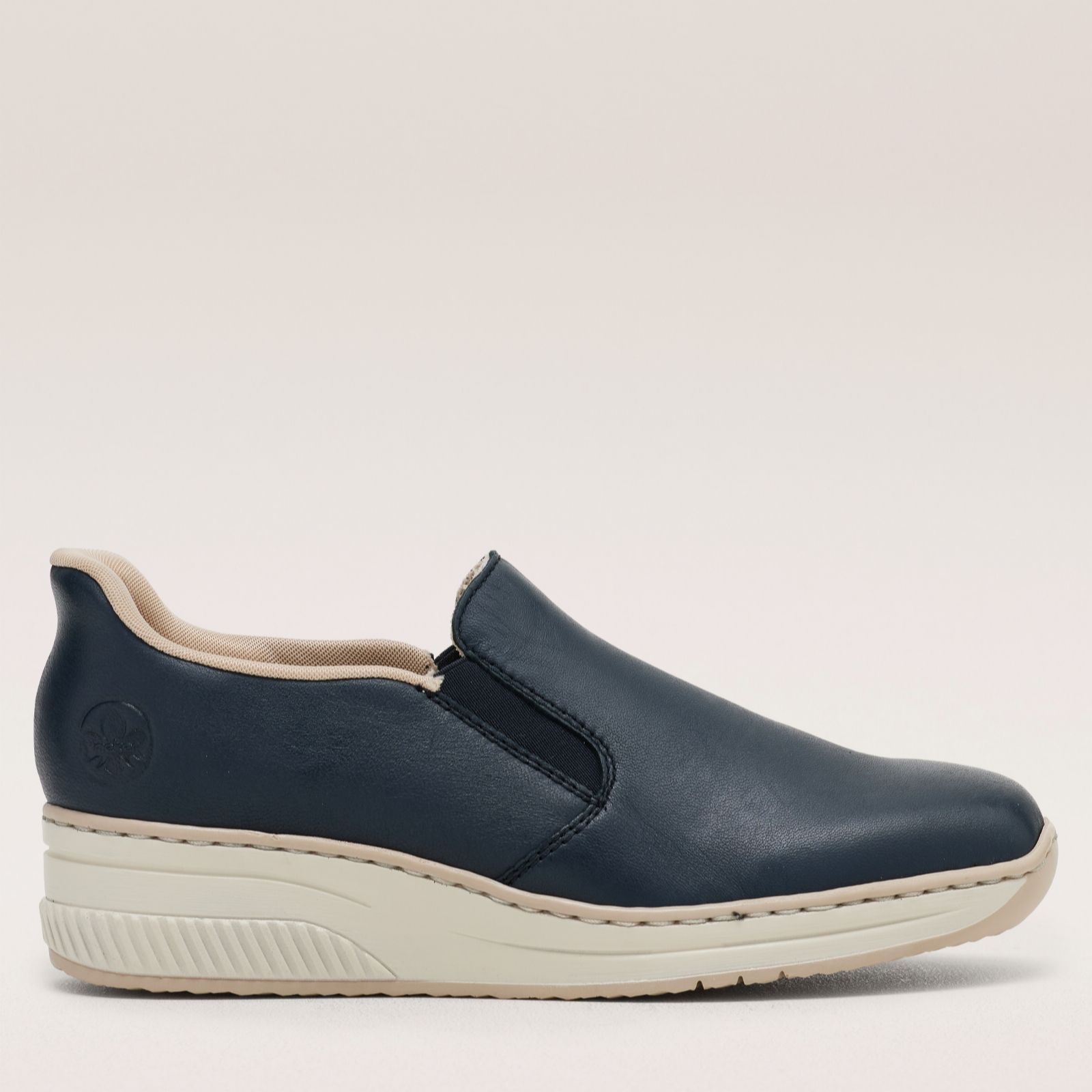 Rieker Women's Blue Ready 2 Go Wedge Shoe