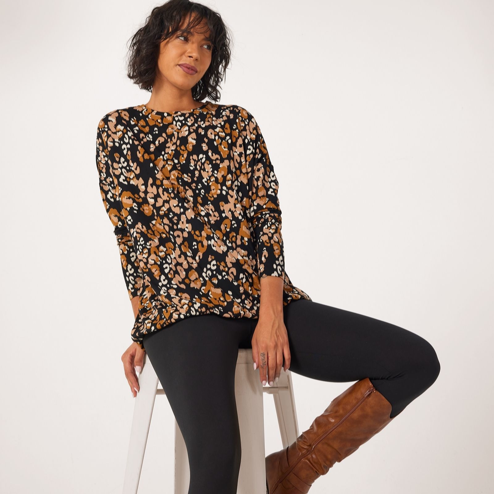 Masai Copenhagen Animal Baggy Printed Jersey Tunic