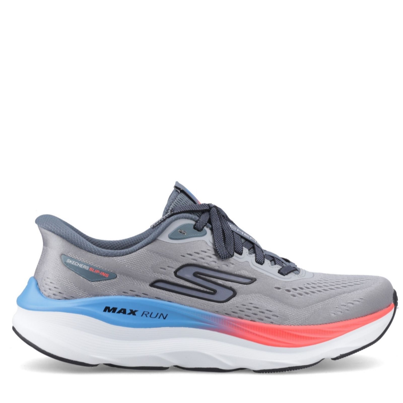 Skechers Men's Grey Max Cushioning Propulsion Slip-Ins Trainers