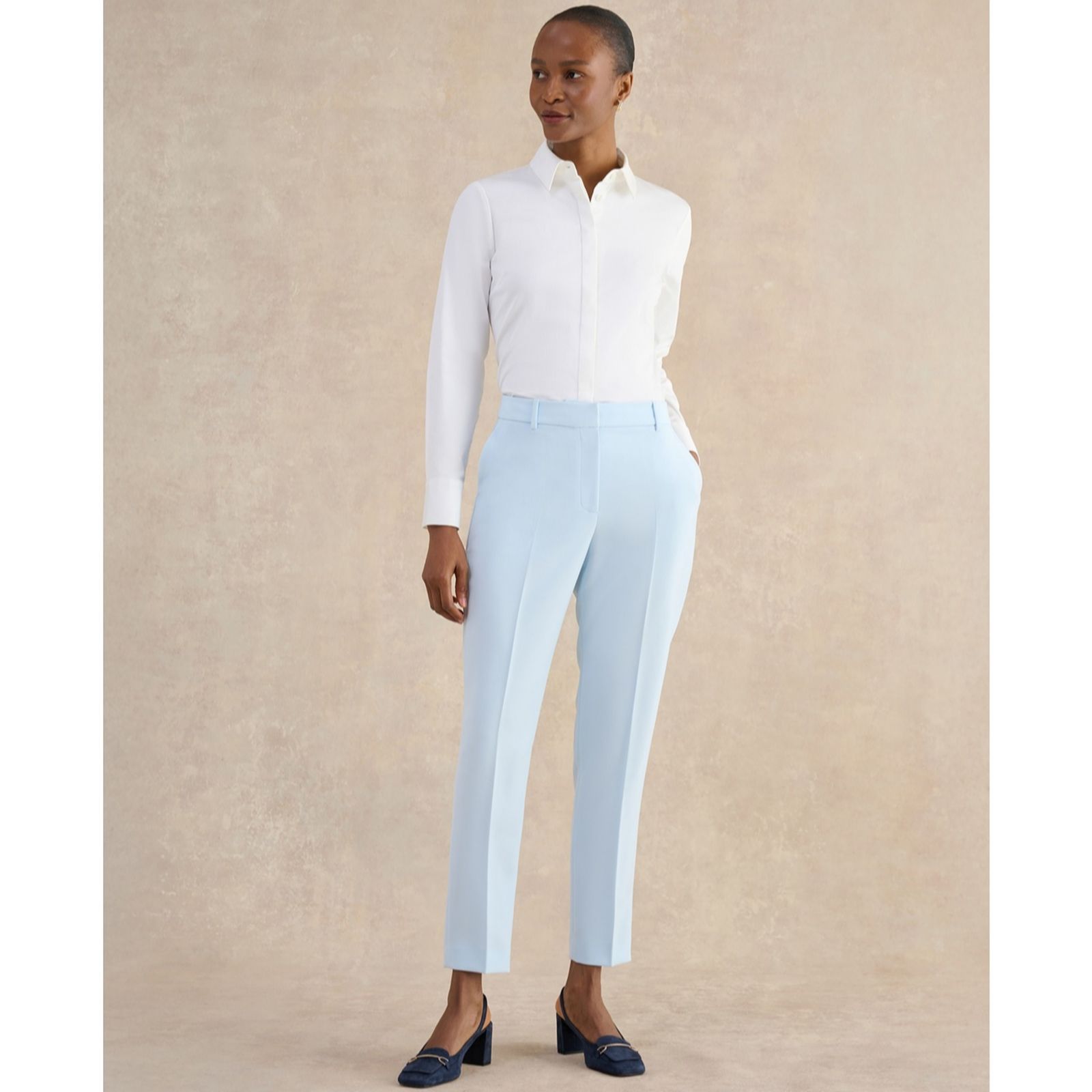 Hobbs London Pale Blue Keighley Trouser