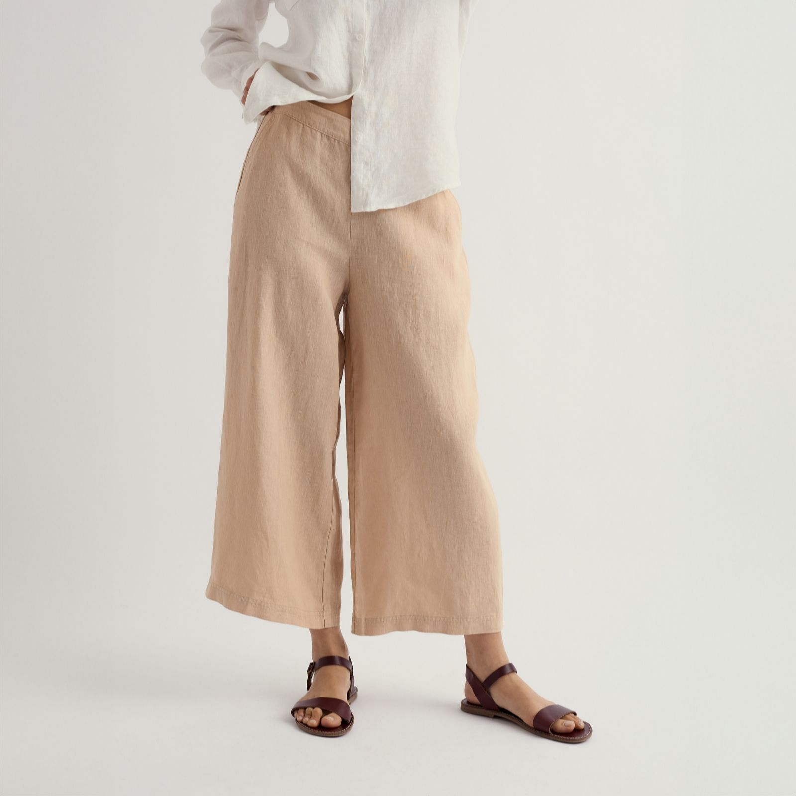 Seasalt Cornwall Natural Merrivale Culottes
