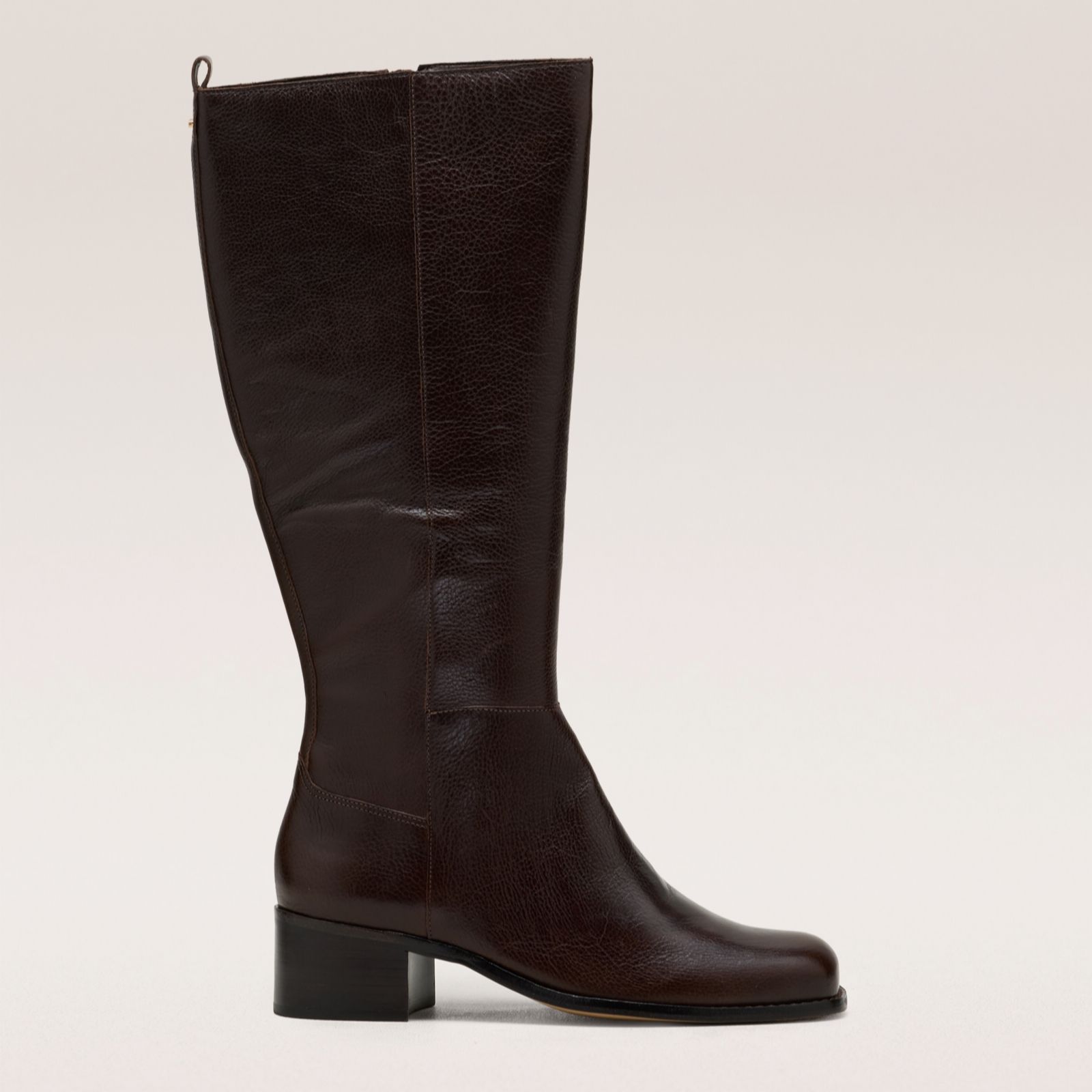Dune London Women's 'Turner' Leather Knee High Boots in Brown | Size: 8