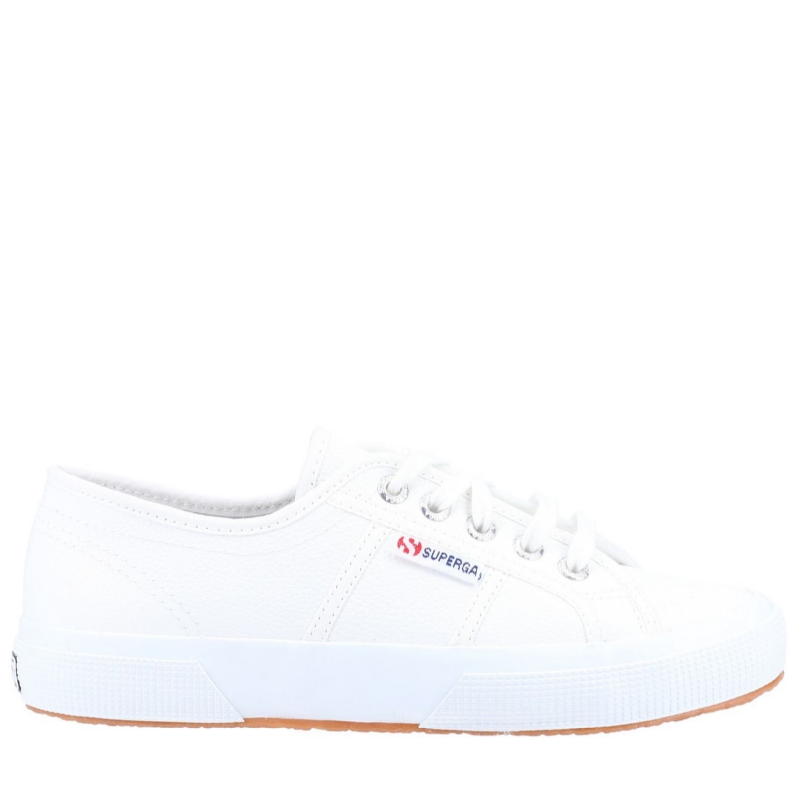 Superga 2750 Efglu - White Leather Trainers - Unisex