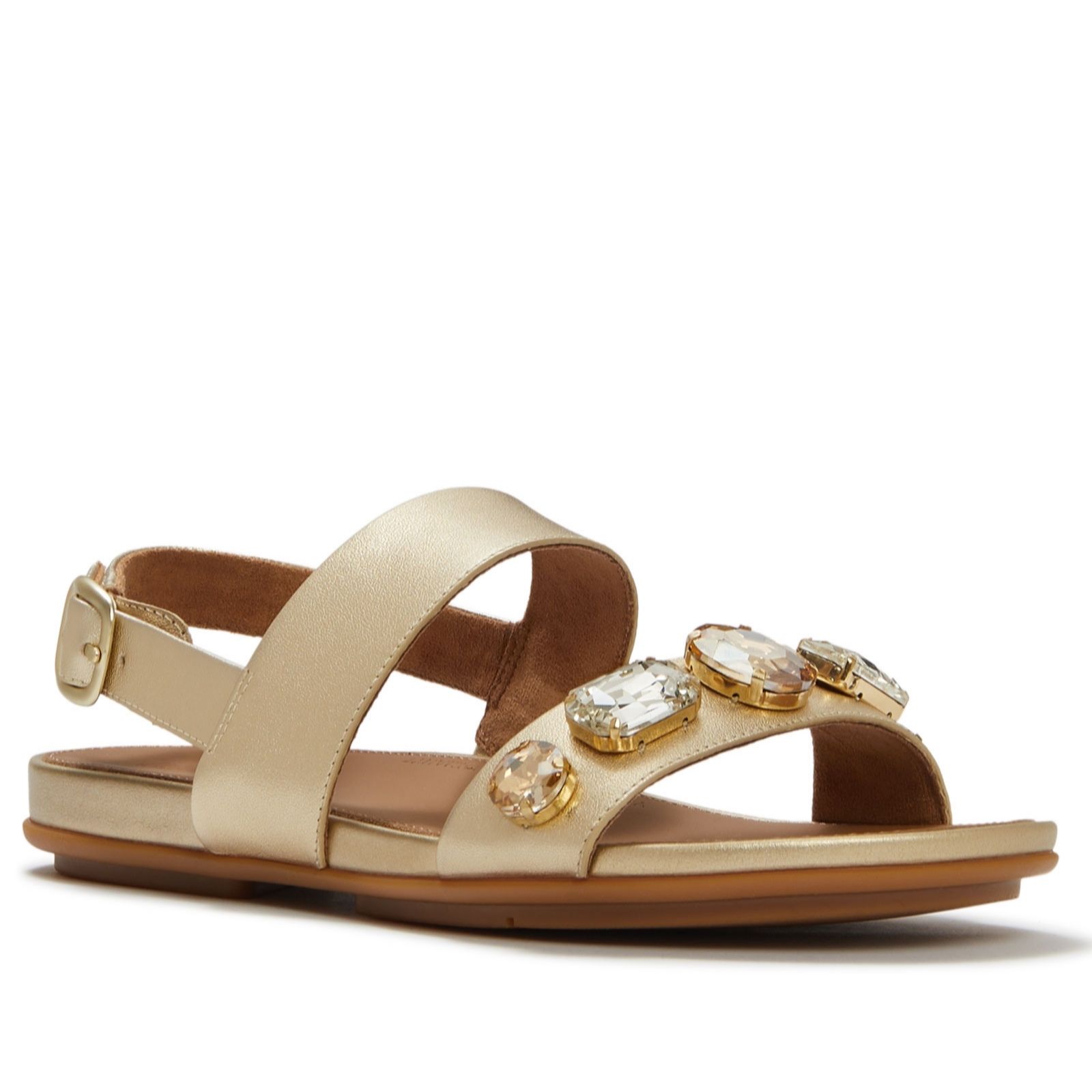 Fitflop Platino Gracie Ultra Jewel Back Strap Sandals