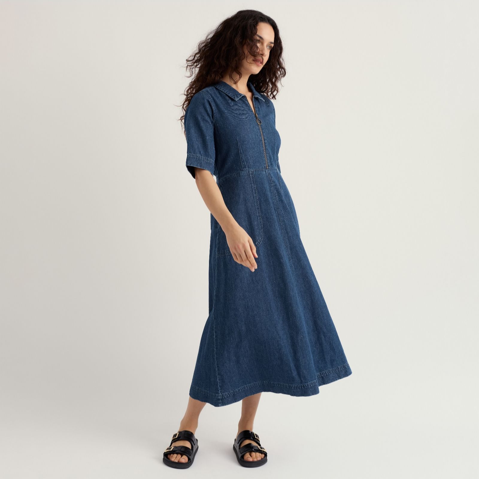 Seasalt Cornwall Women's Mid Wash Gwenter Dress Standard