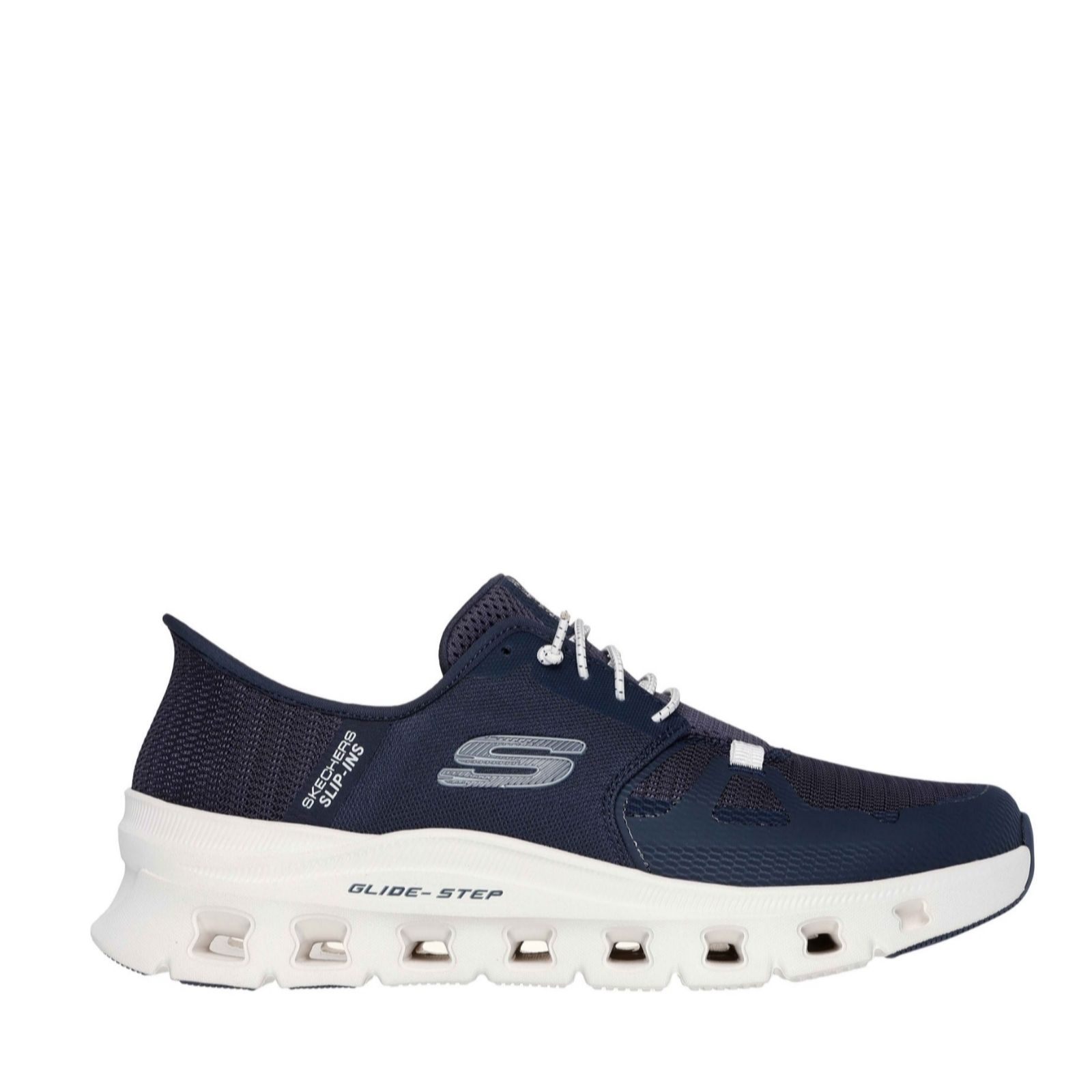 Skechers Men's Slip-ins: Glide-Step Pro Sneaker in Navy Blue, Size 12 Wide | Textile/Synthetic, Vegan, Machine Washable