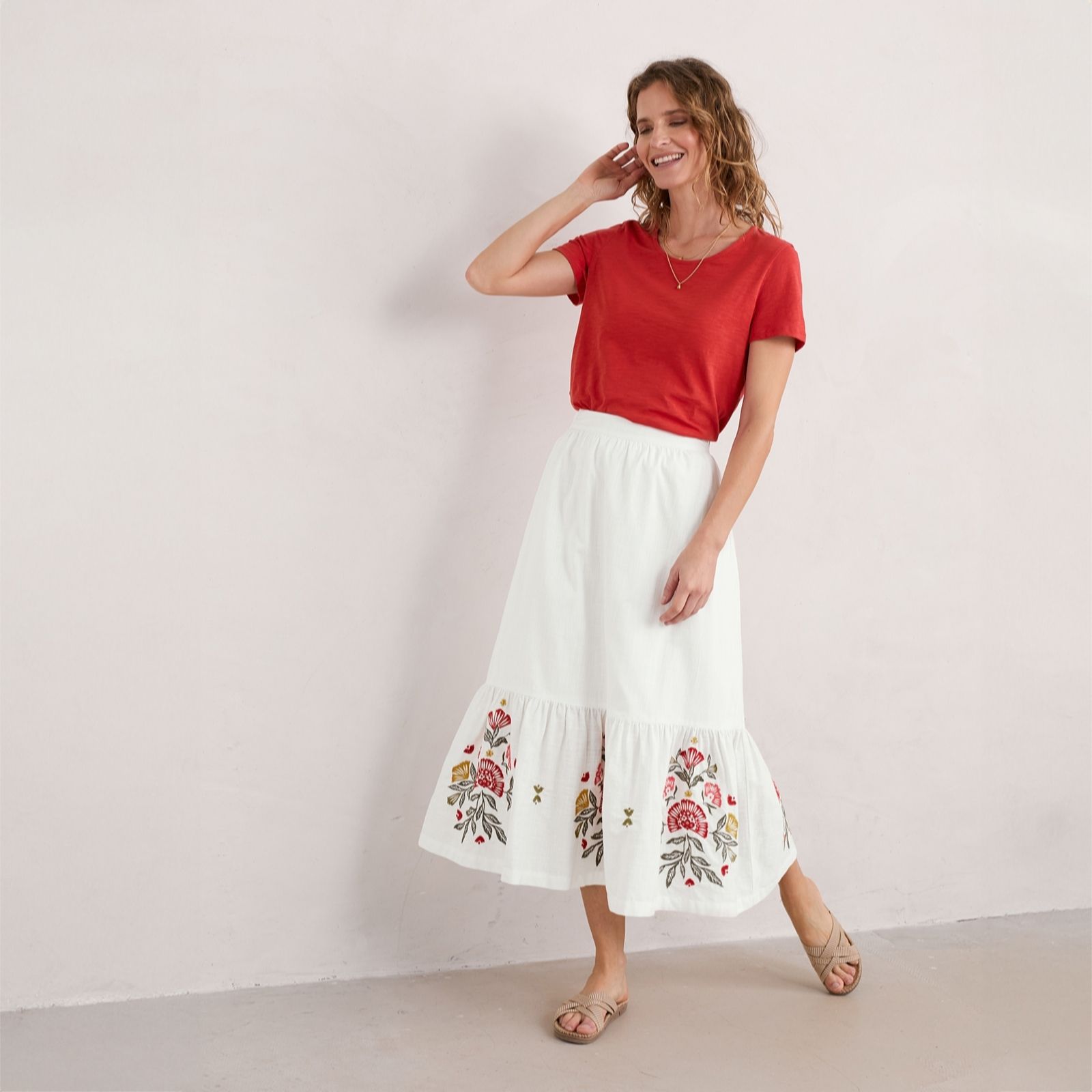 Seasalt Cornwall Through the Woods Skirt