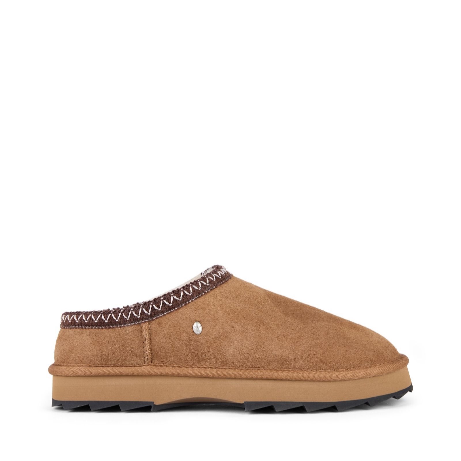 Emu Australia Women's Black Emu Sharky Cuff Slipper