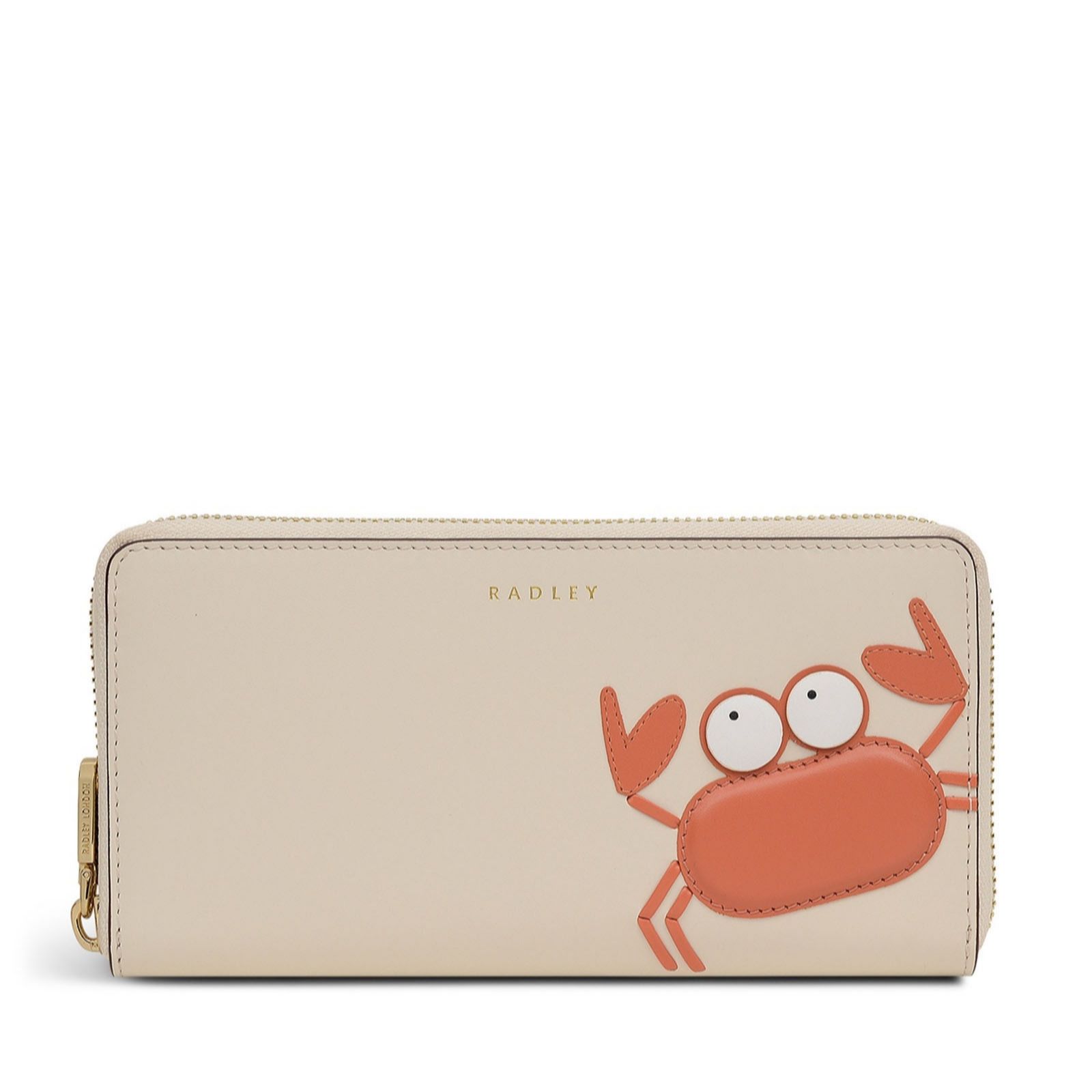 Radley Salt Clawde Crab Large Zip Around Wallet