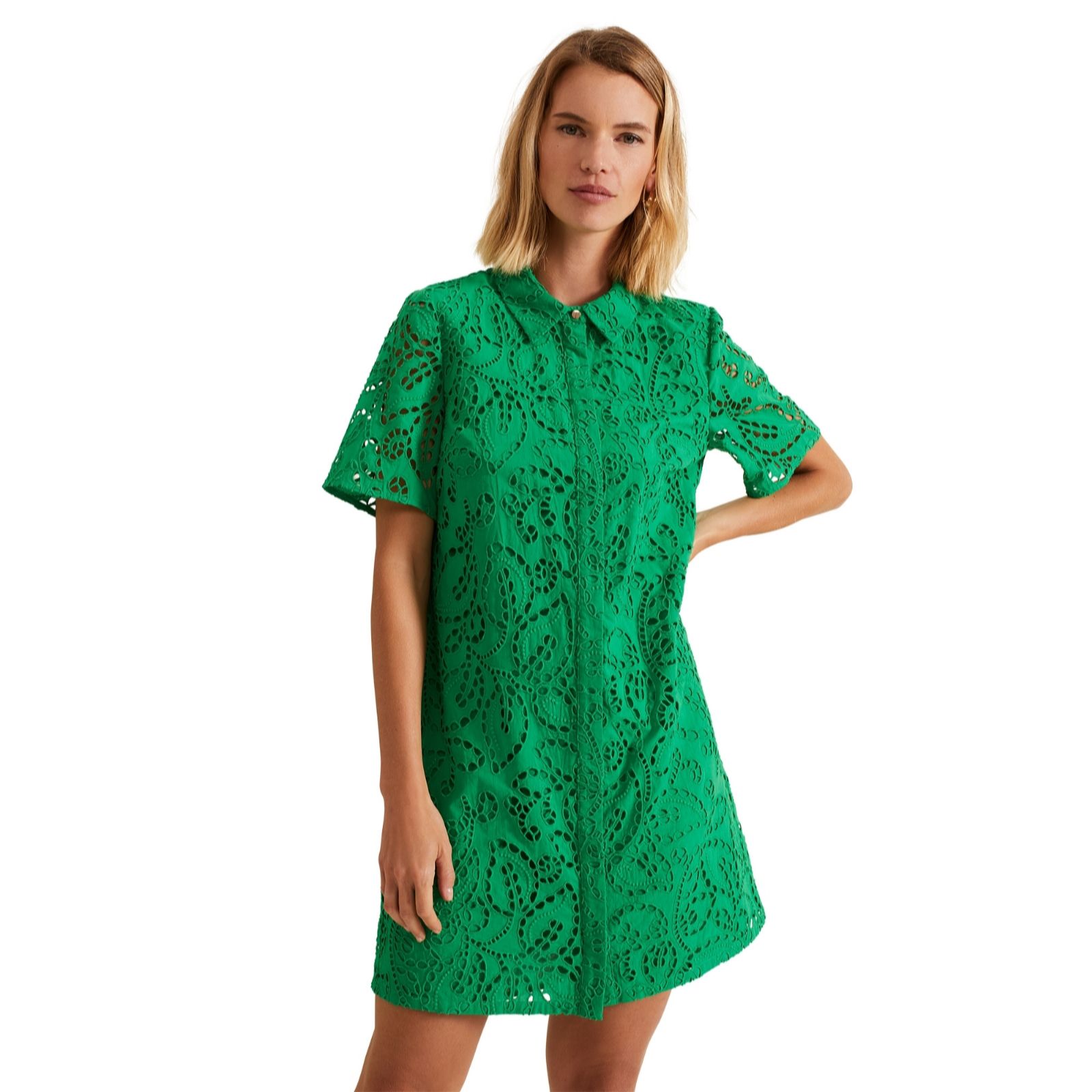 Phase Eight Broderie Tunic Dress