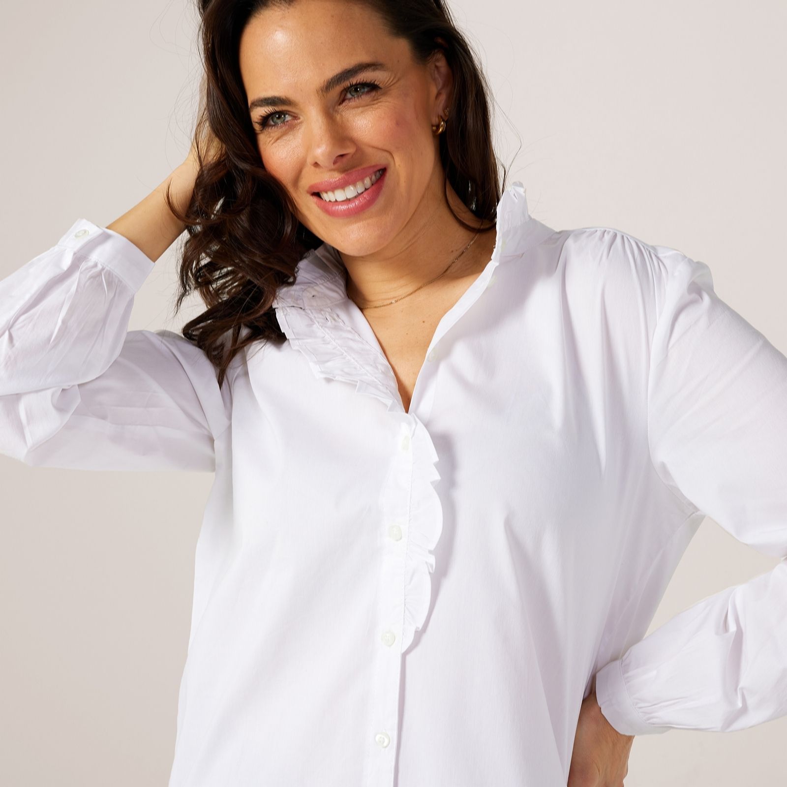 JDY Mio Frill Detail Shirt