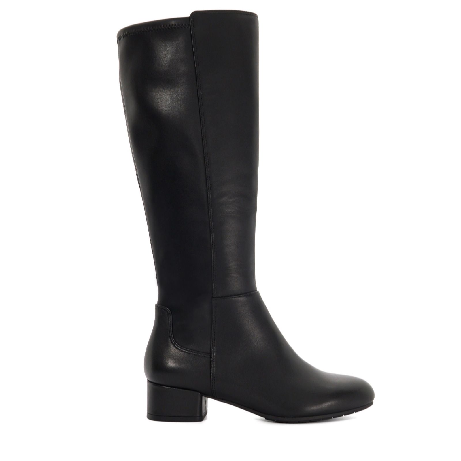 Dune London Women's Wide Fit 'Tayla' Suede Knee High Boots in Brown | Size: 8