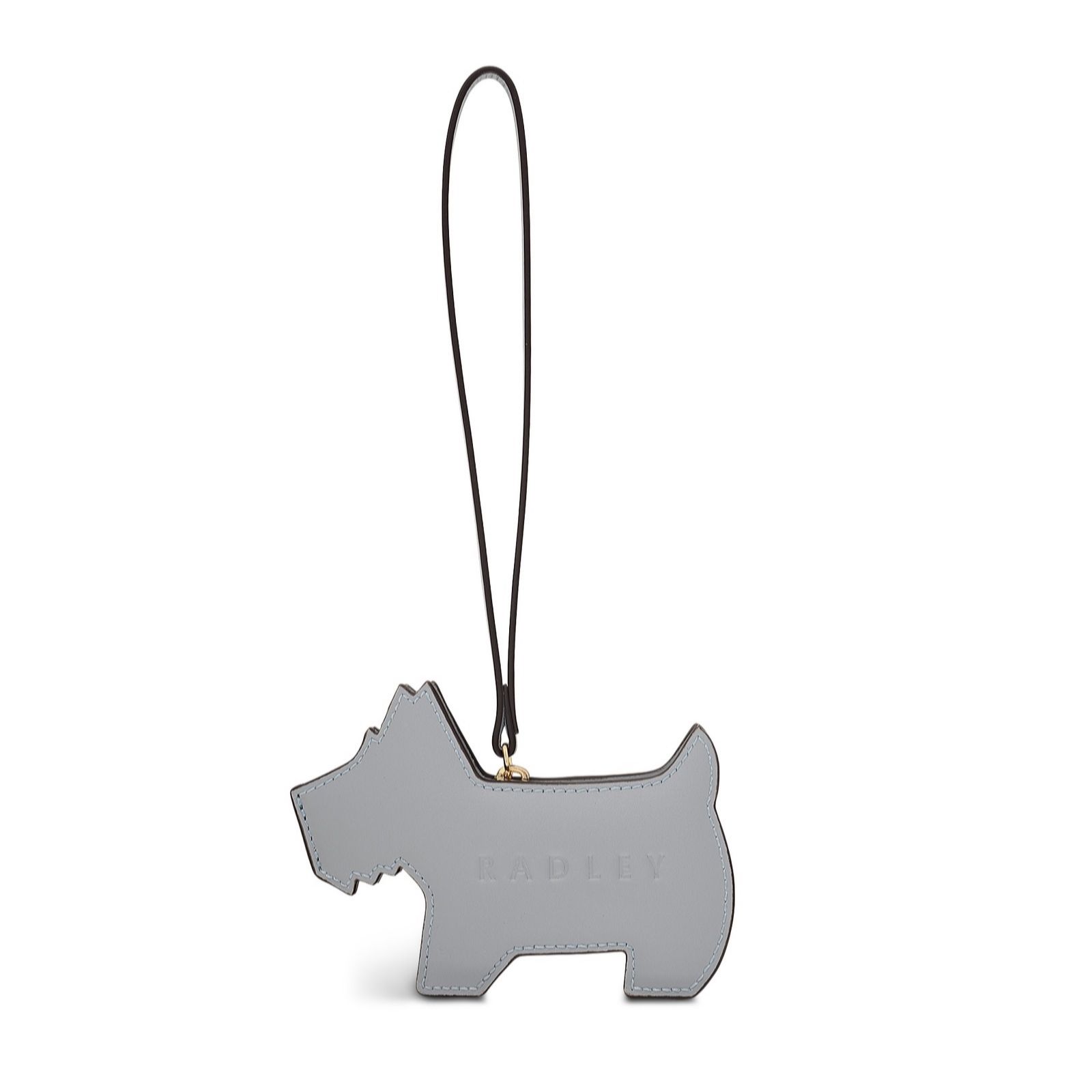 Radley Salt Dog Leather Ziptop Purse Charm