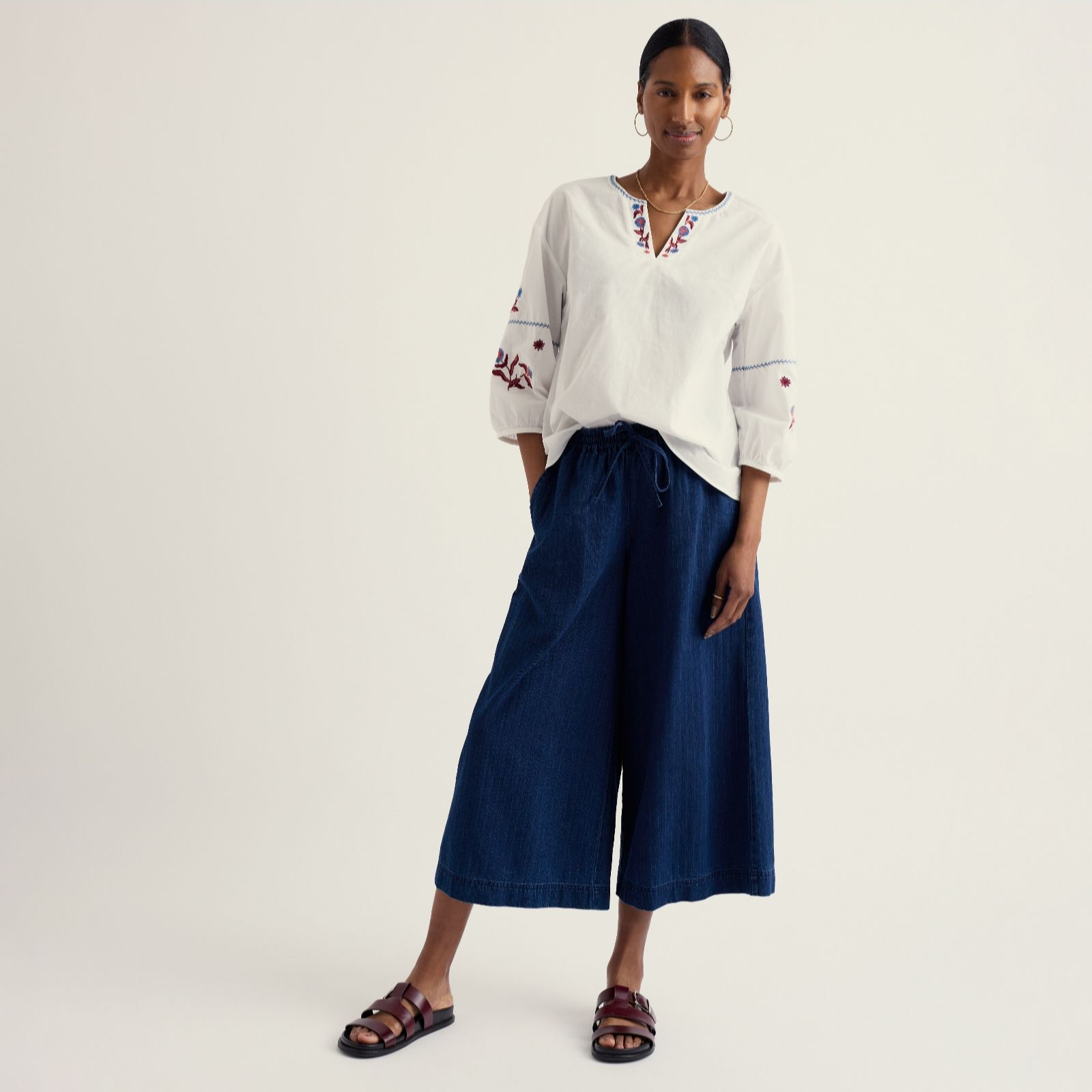 Seasalt Cornwall Mid Wash Eskelli Culotte