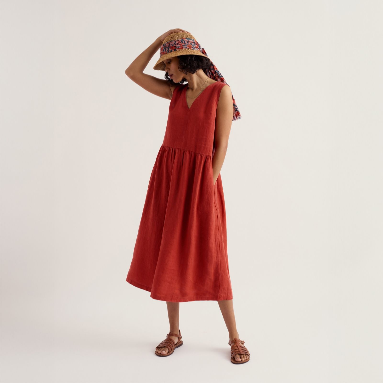 Seasalt Cornwall Carnelian Lowland Heather Dress Petite