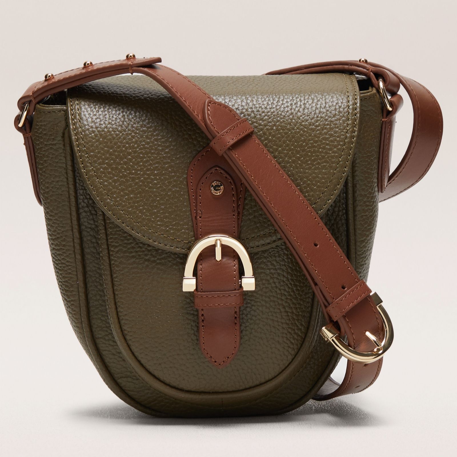 Paul Costelloe Leather Cross-Body with Front Pocket