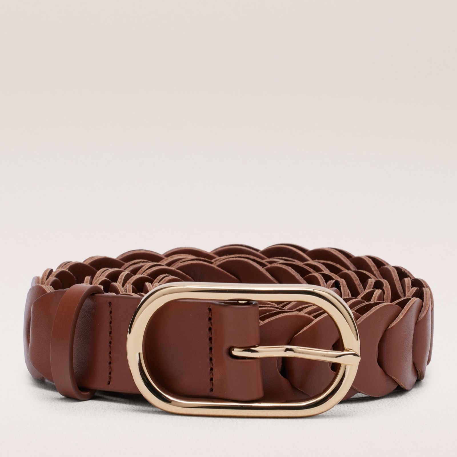Ben de Lisi Woven Leather Belt