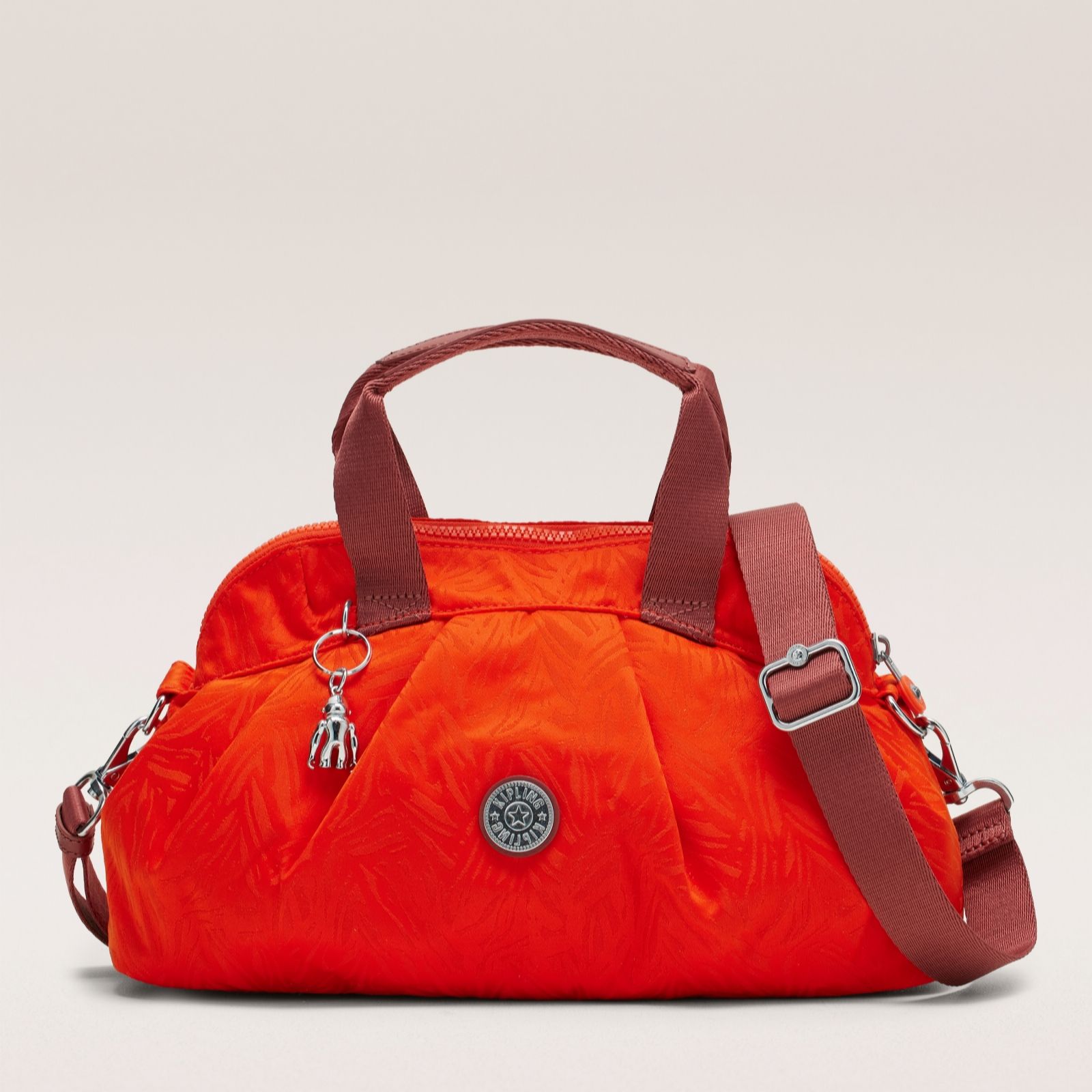 Kipling Women's Jacquard Orange Yanice Shoulder Bag