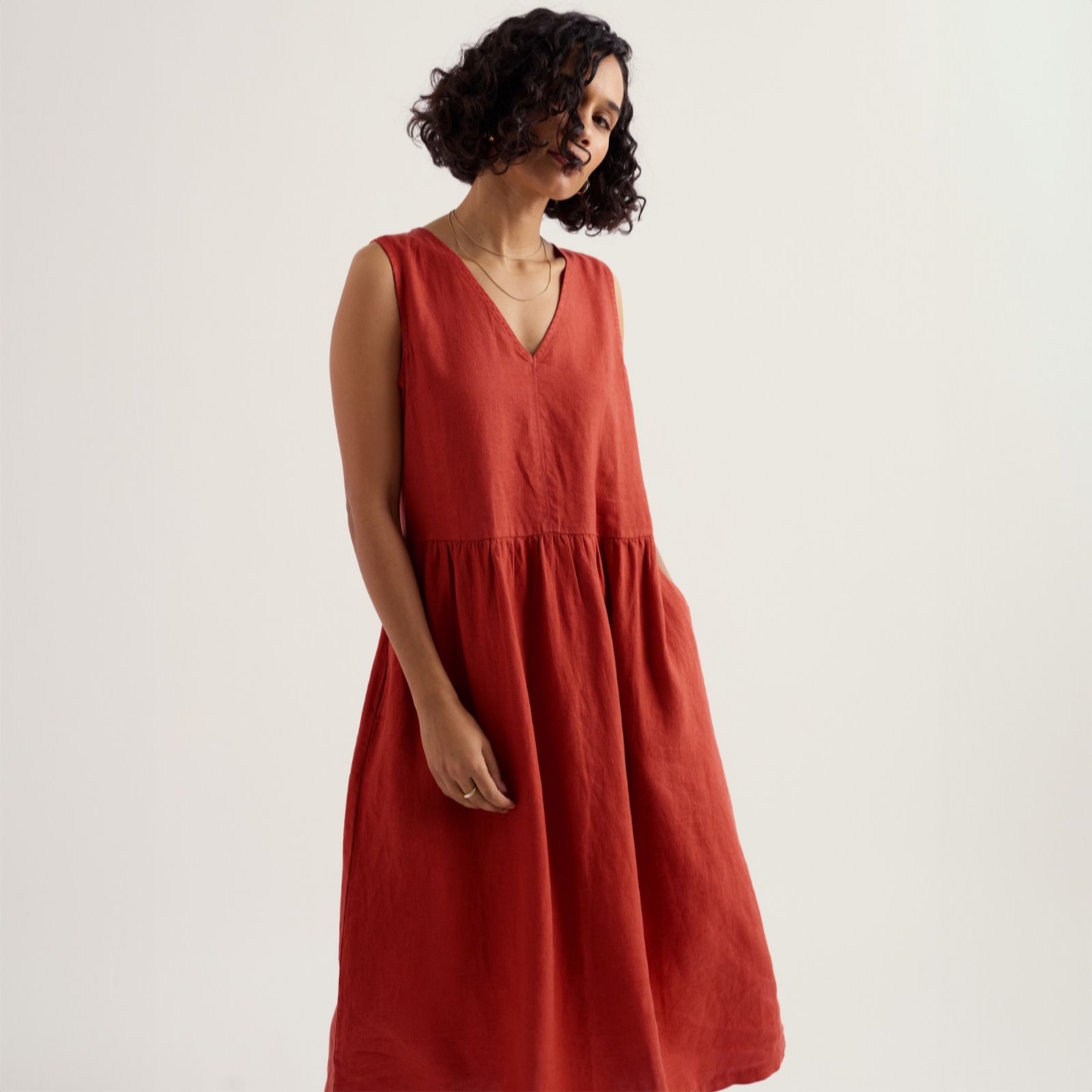 Seasalt Cornwall Carnelian Lowland Heather Dress Standard