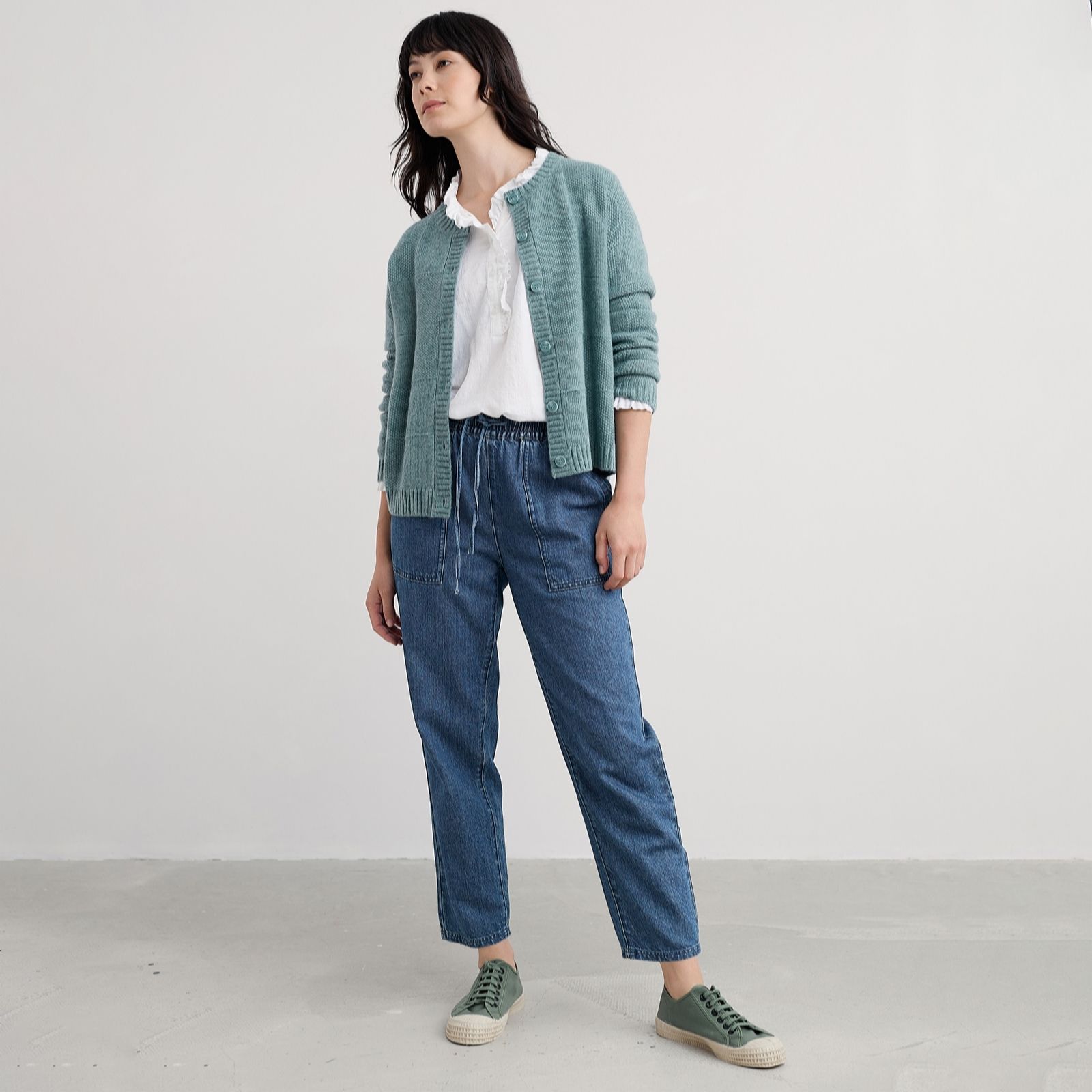 Seasalt Cornwall Light Wash Sholl Trousers