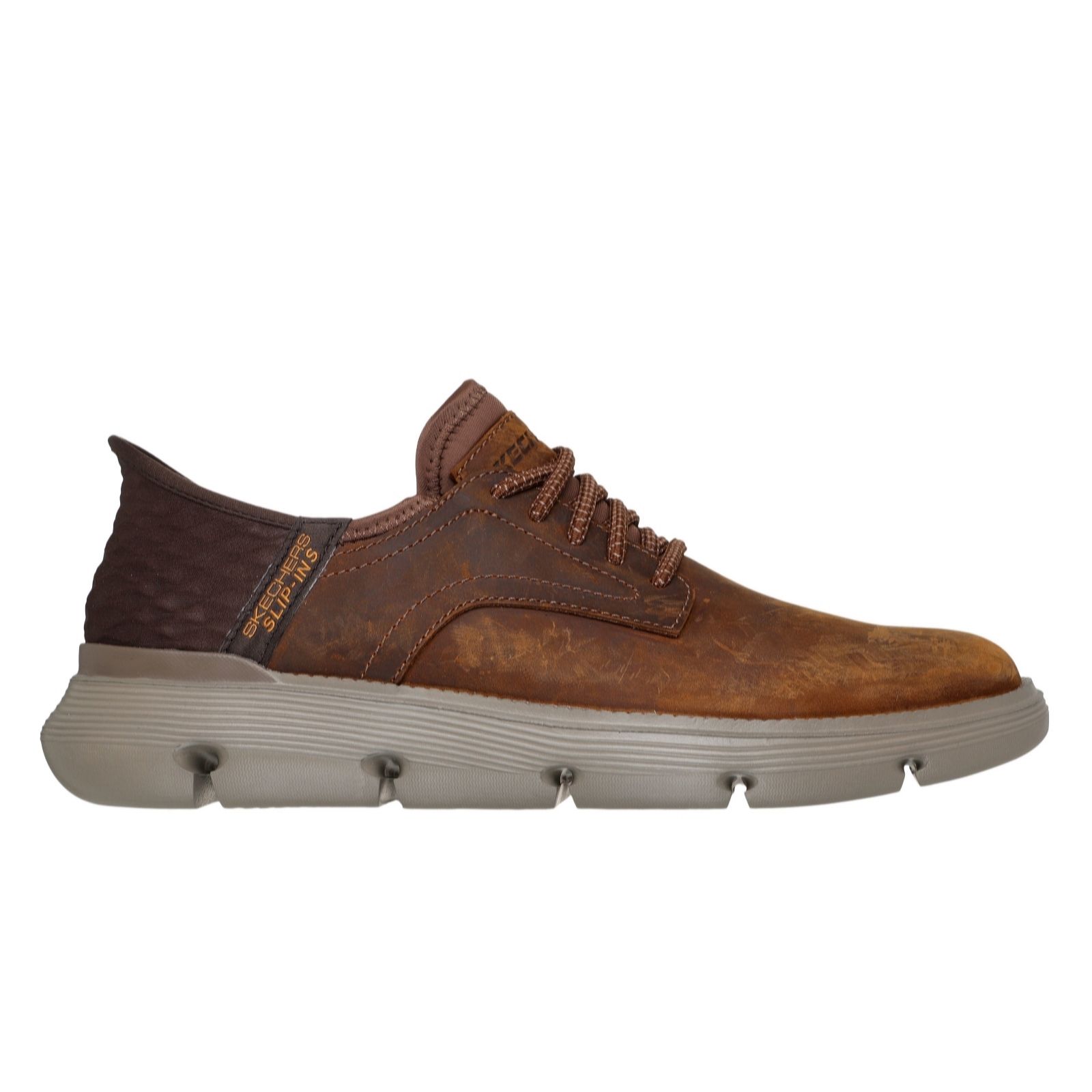 Outlet Skechers Men's Wide Fit Garza Gervin Slip-Ins Shoe