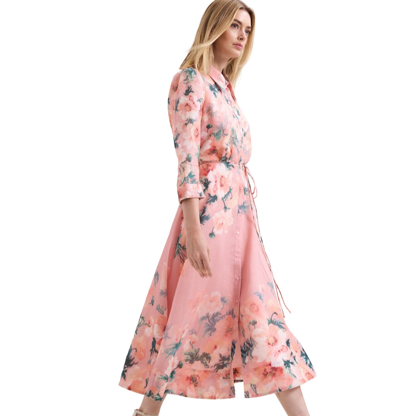 Phase Eight Anabella Floral Shirt Dress Petite women's