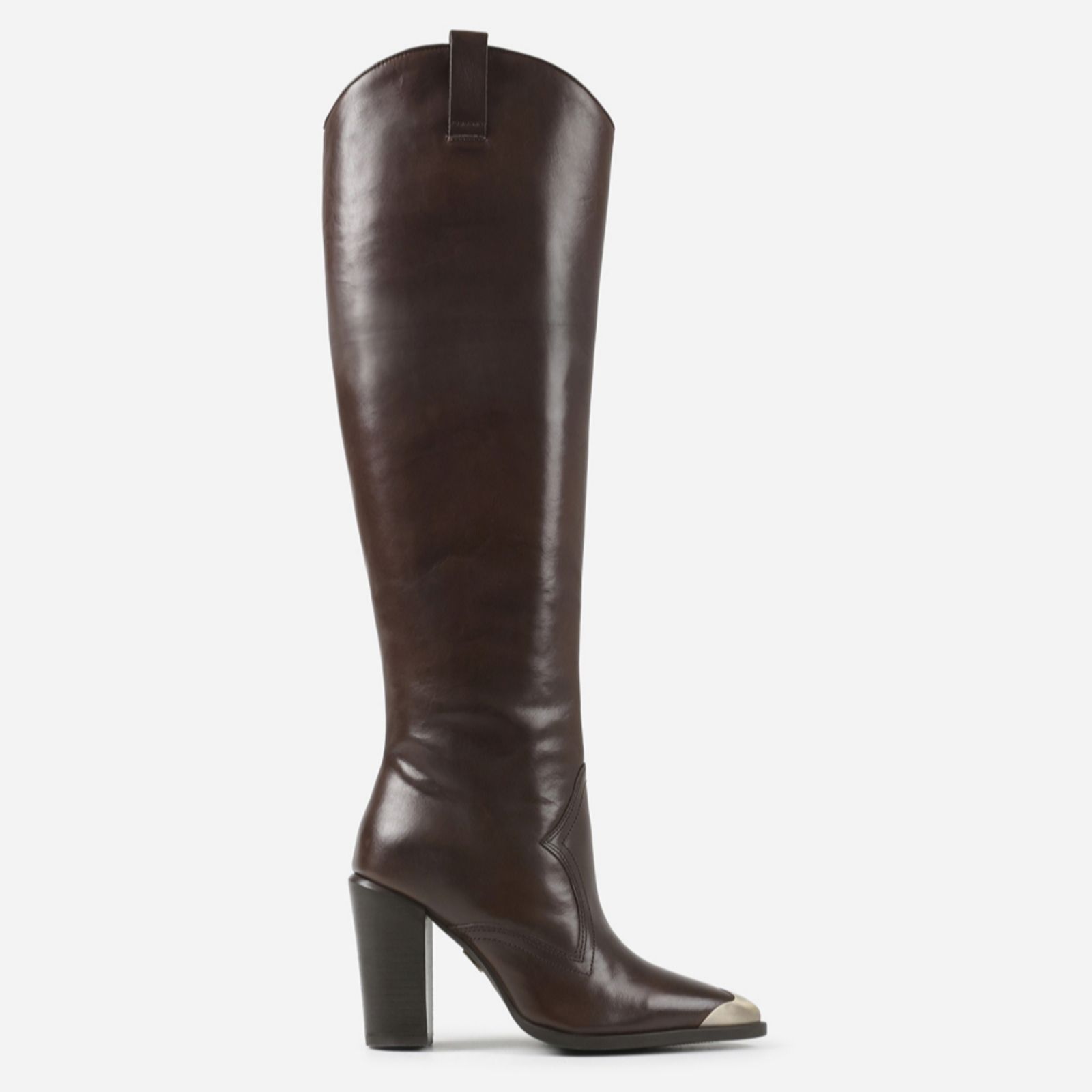 Bronx Black New-America Leather Boots