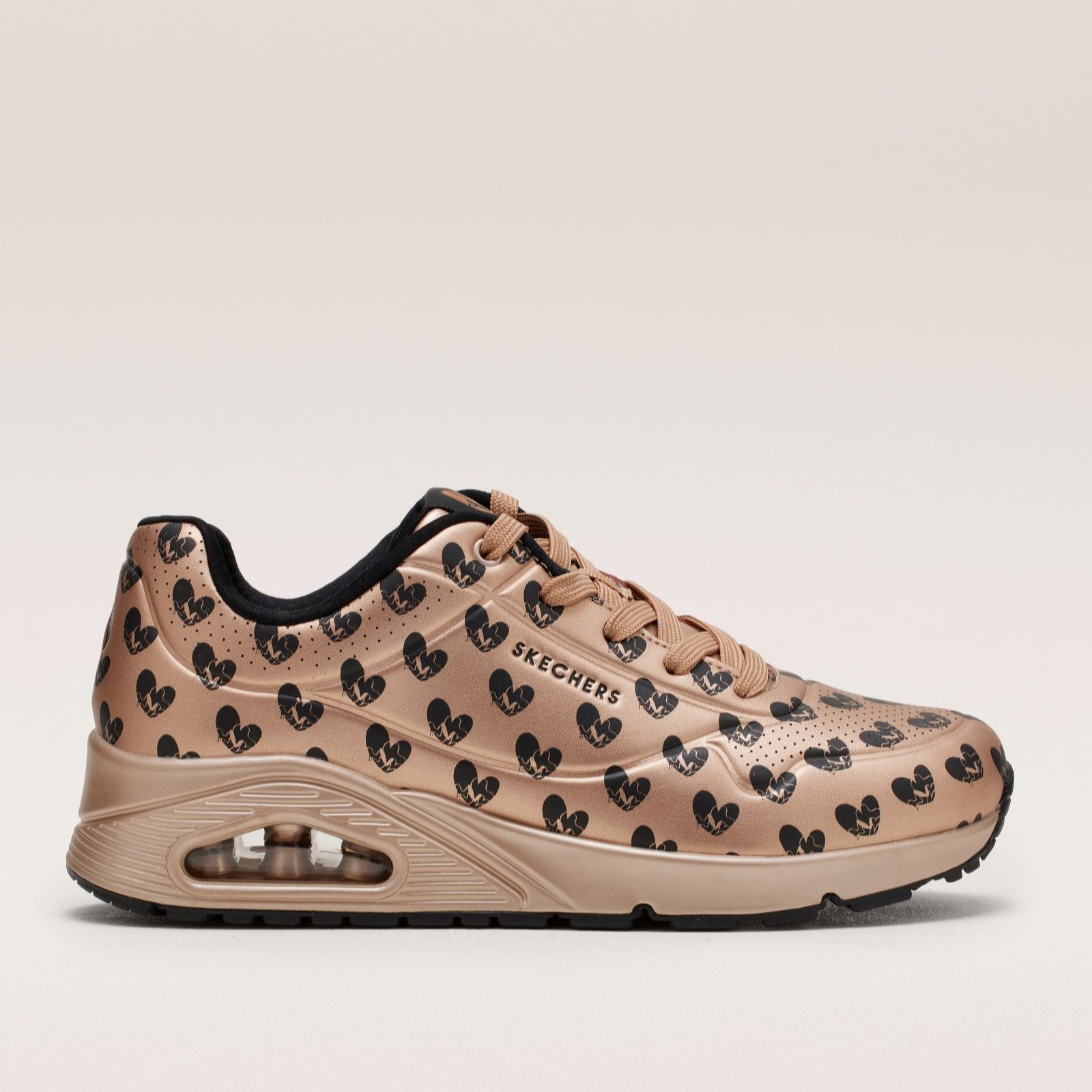 Skechers Rose Uno Live Colorfully Lace Upper Trainer