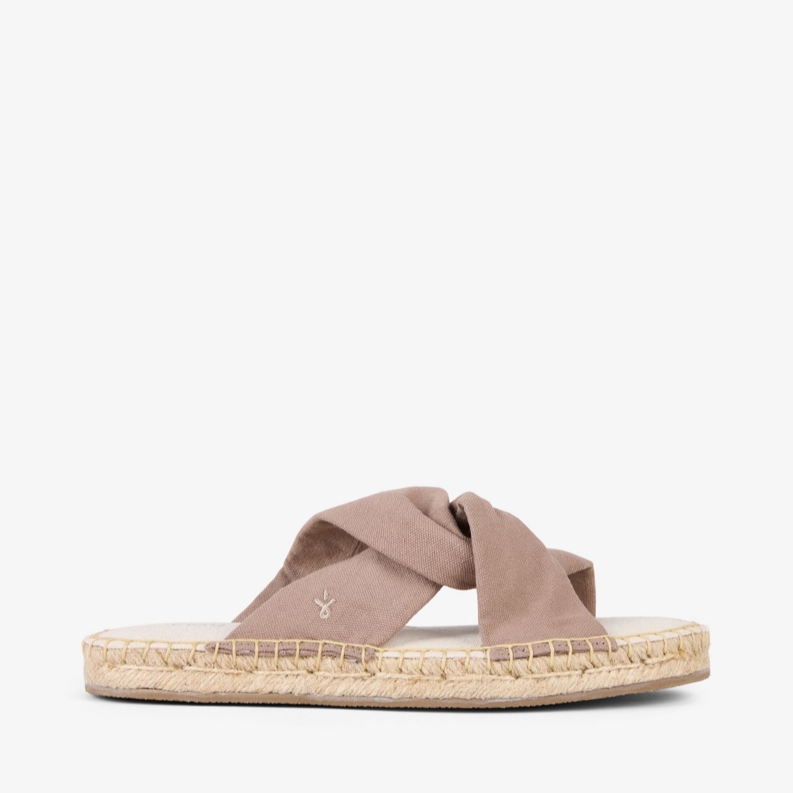 Emu Australia Coconut Emu Rowley Organic Cotton Memory Foam Sandal
