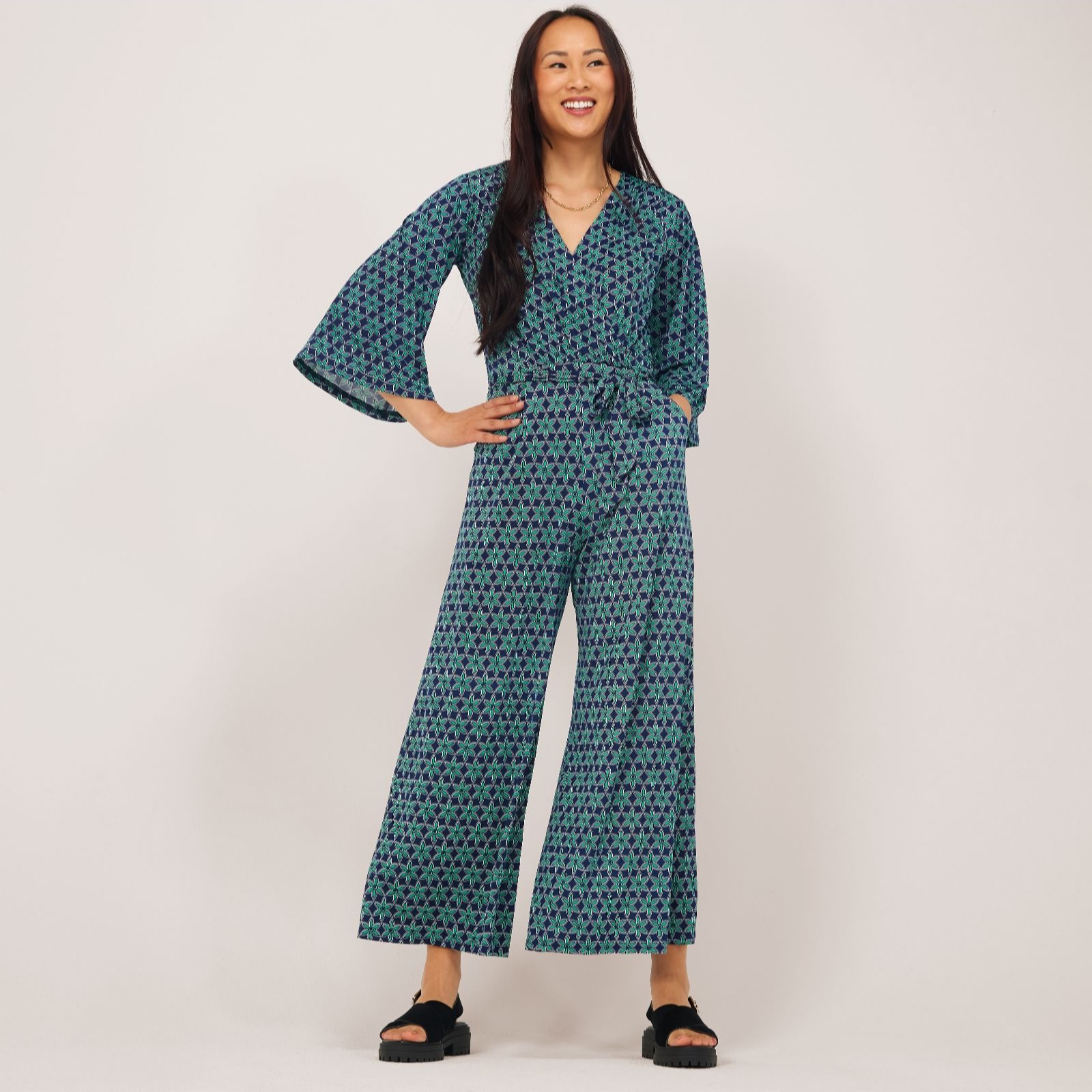 Onjenu London Laurie Printed Jumpsuit