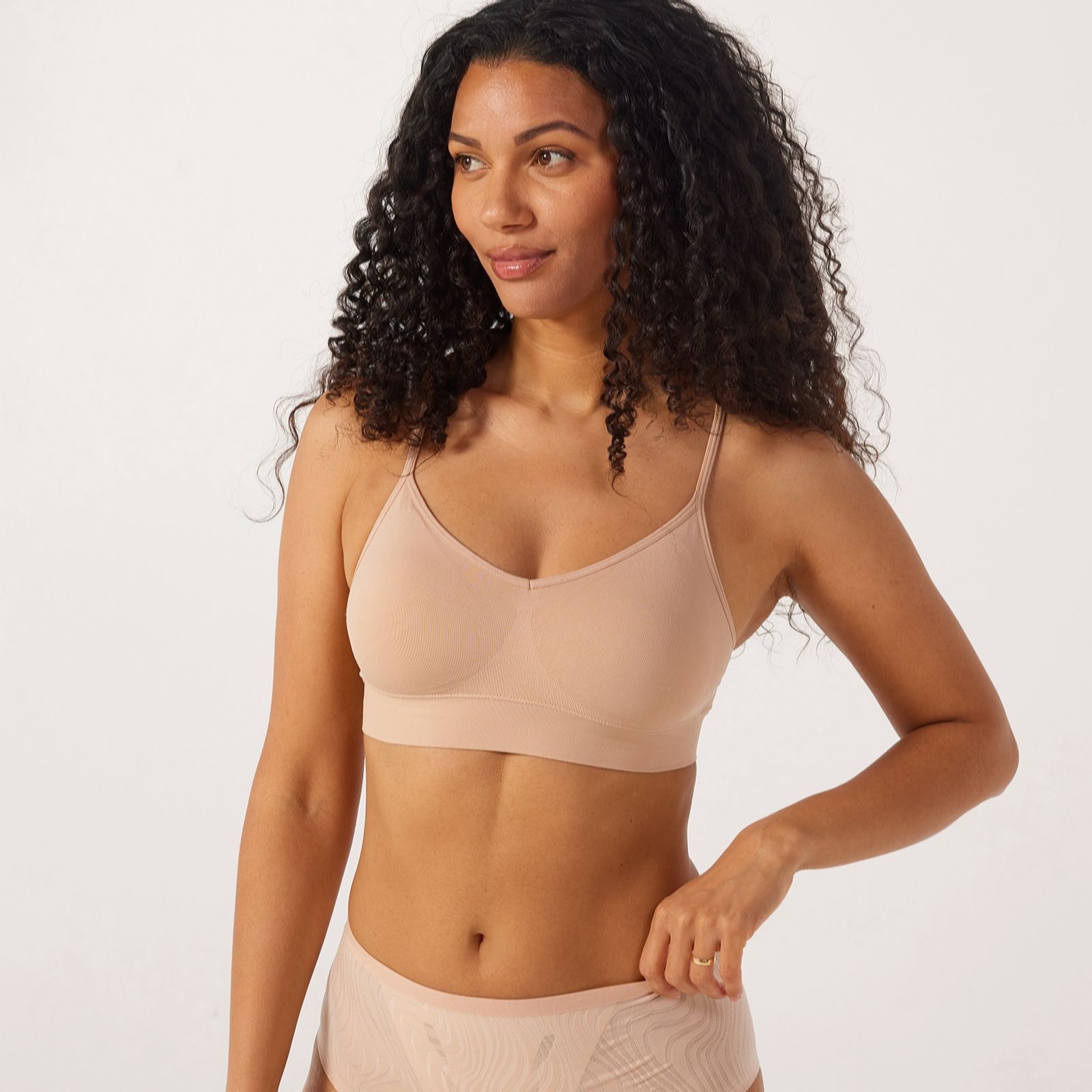 Jockey Beige Seamfree Micro Stretch Bralette