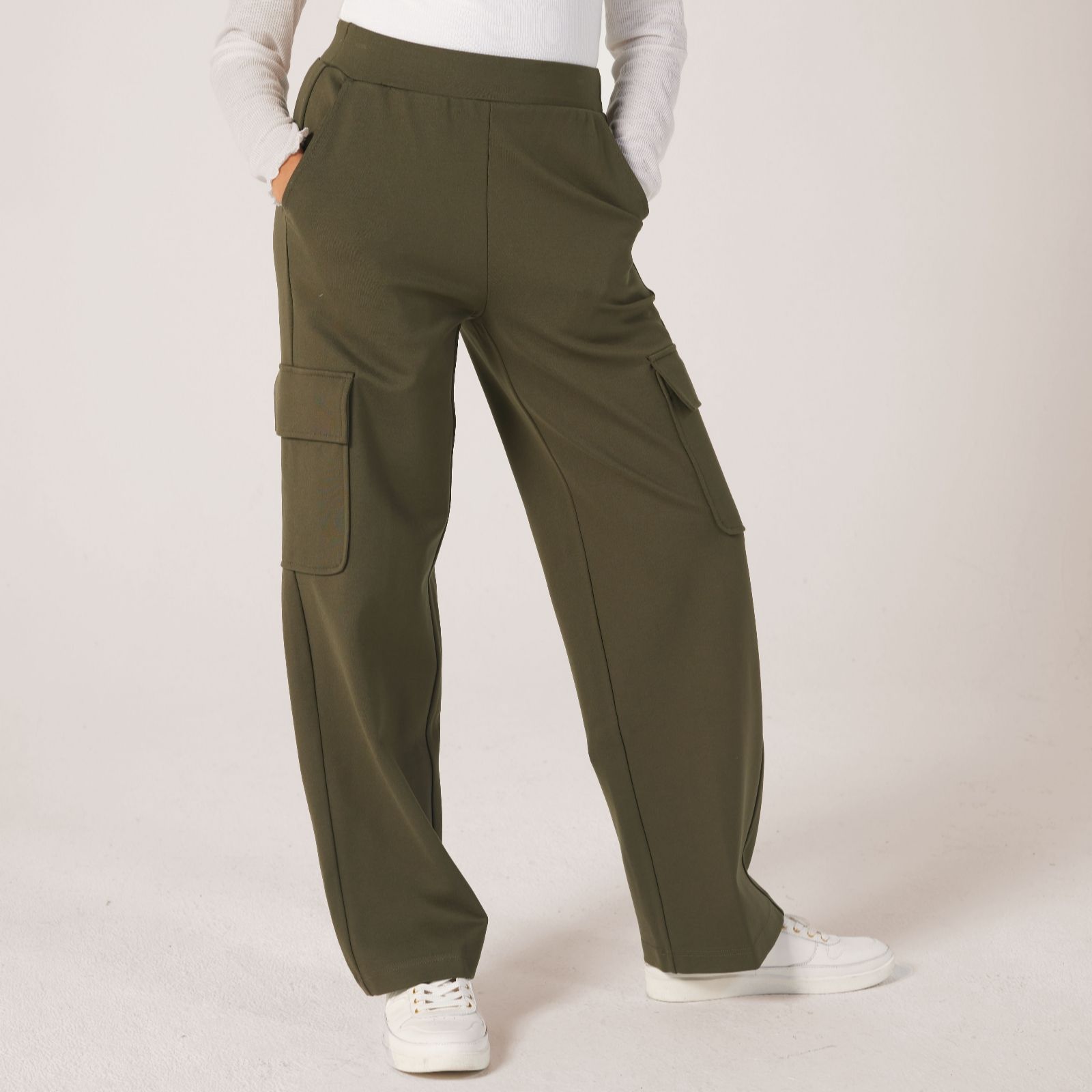 MarlaWynne 360 Stretch Cargo Trousers