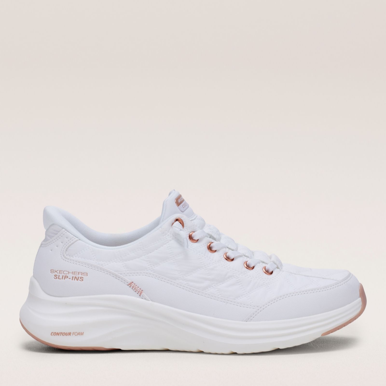 Skechers Black Contour Foam Golden Hour Slip-Ins Trainer