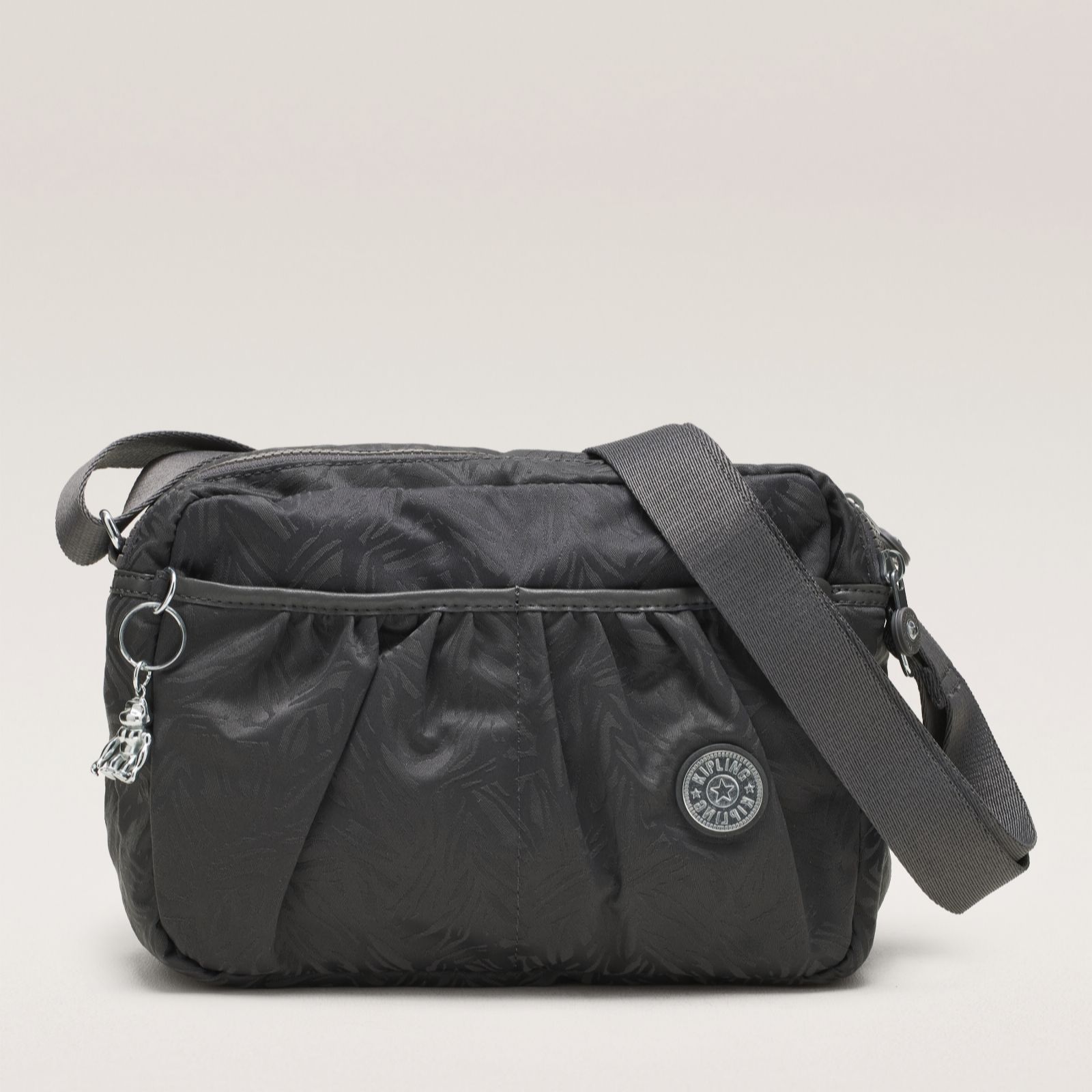 Kipling Jacquard Orange Aileen Medium Crossbody Bag