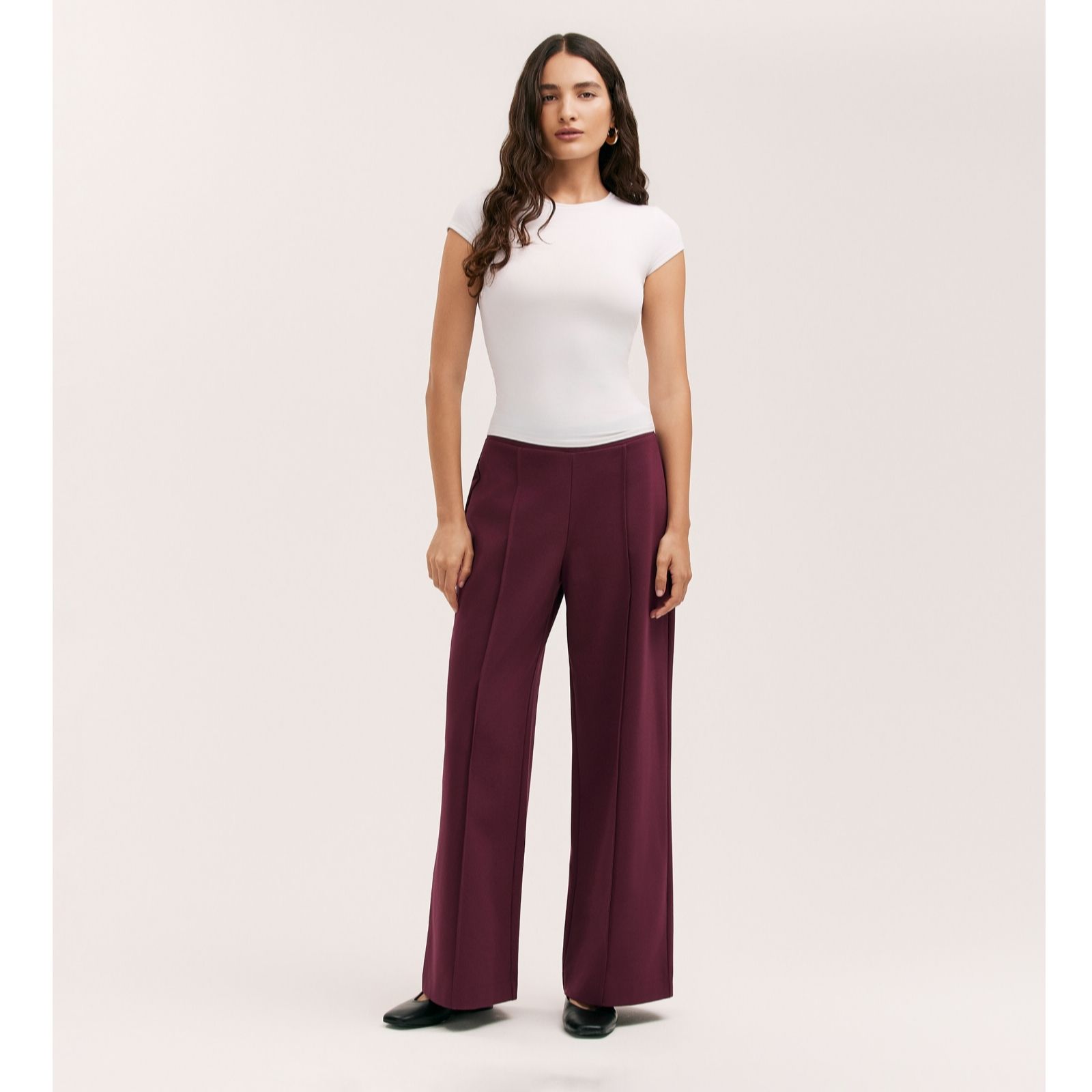 Finery London Caryl Front Seam Detail Trouser Standard women's