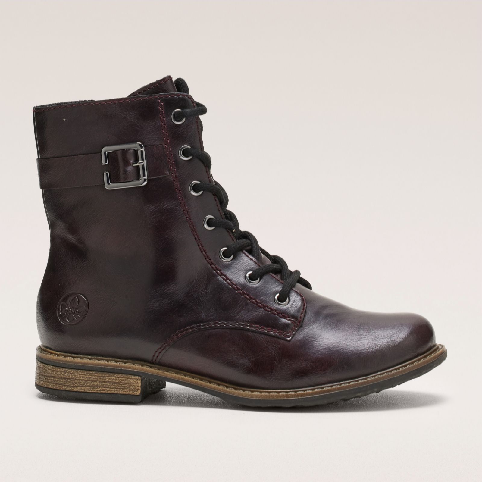 Rieker Women's Red Boot | 74802-35 42