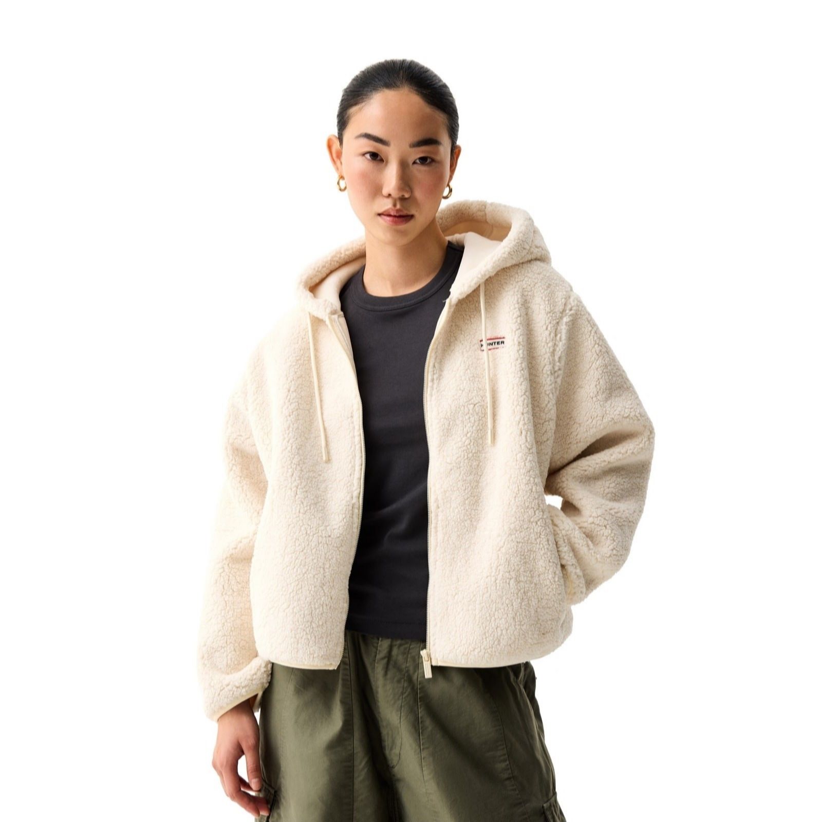 Hunter Bonelle Borg Fleece Jacket women's