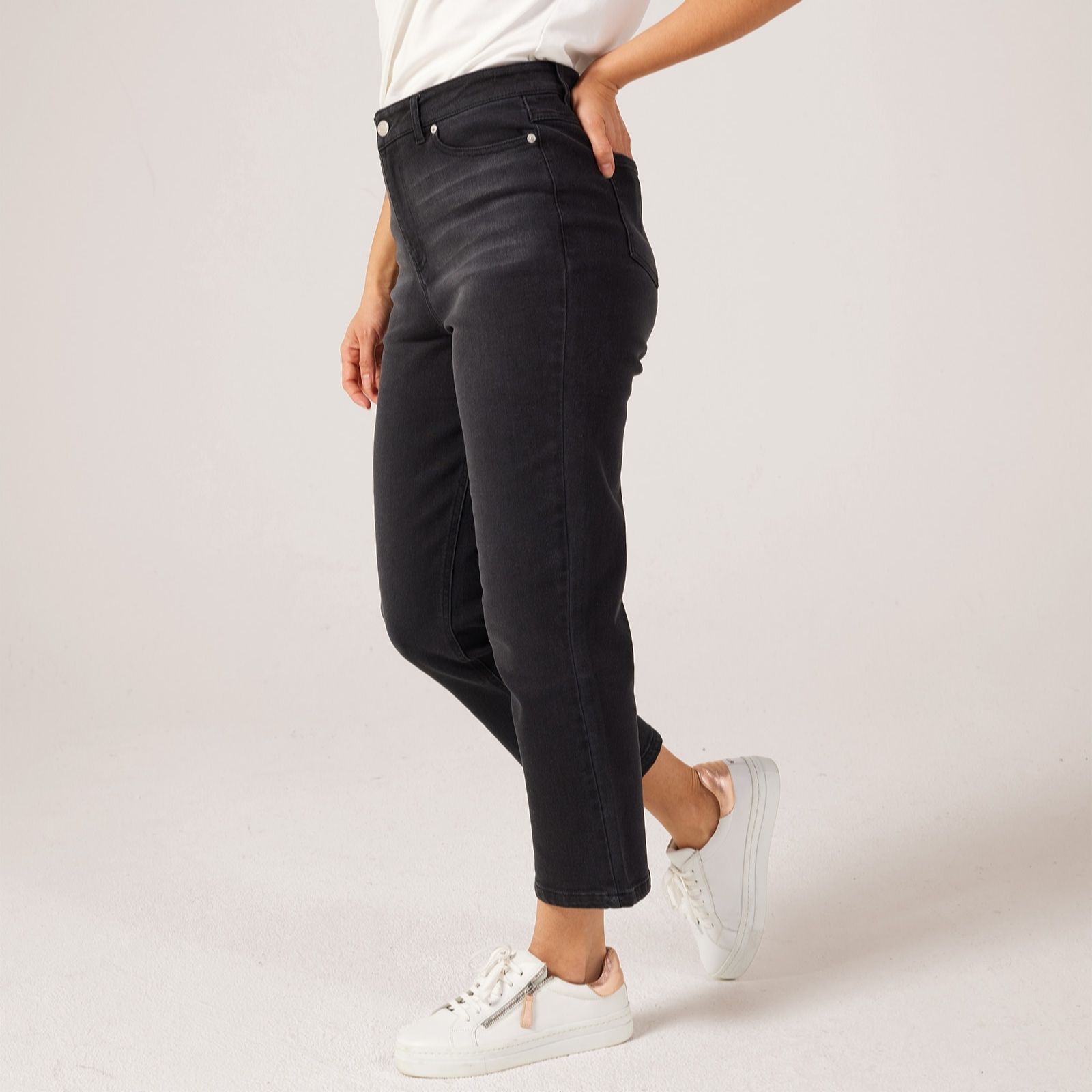 Ruth Langsford Straight Leg Ankle Grazer Jeans Standard