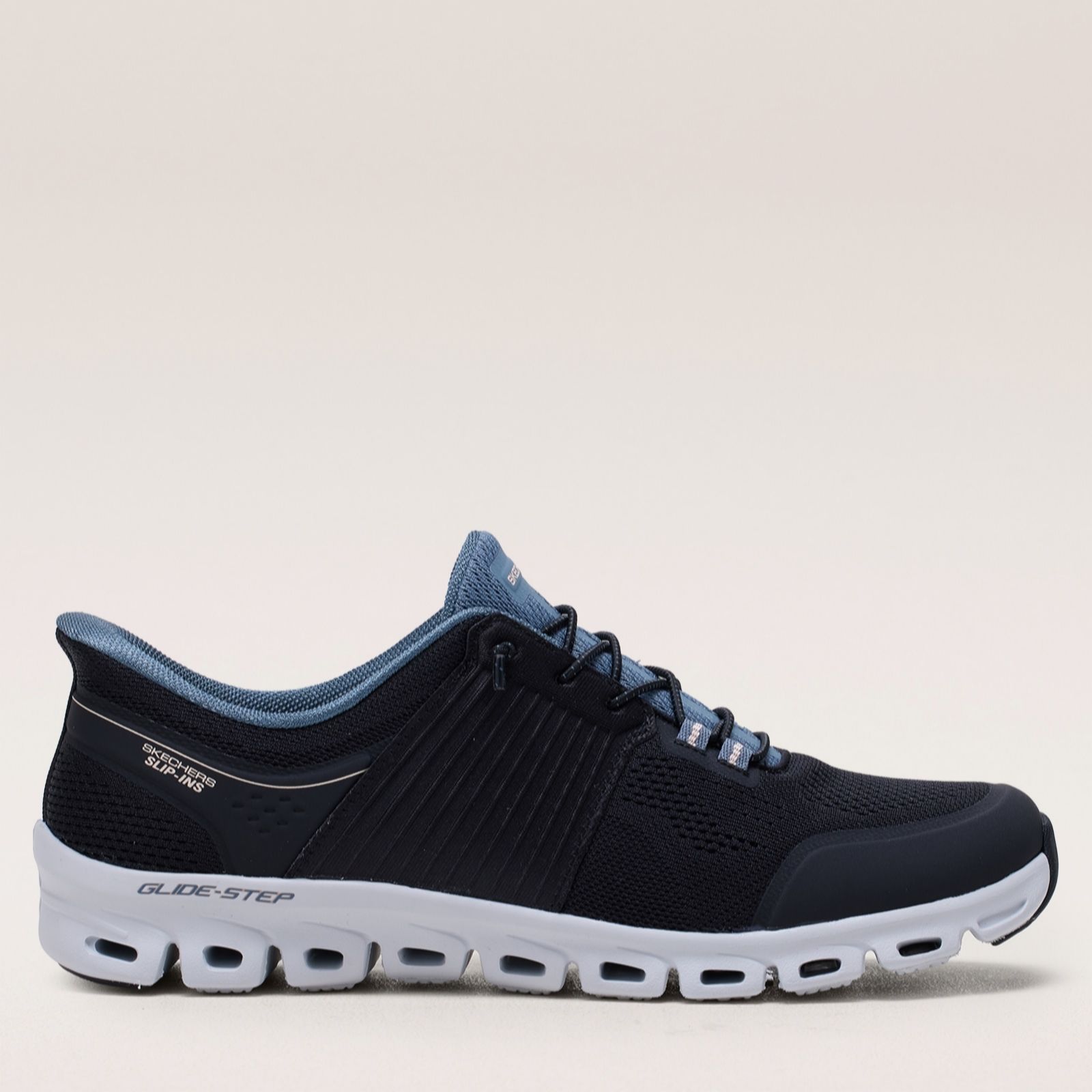 Skechers Black Glide-Step Stargaze Slip-Ins Trainer