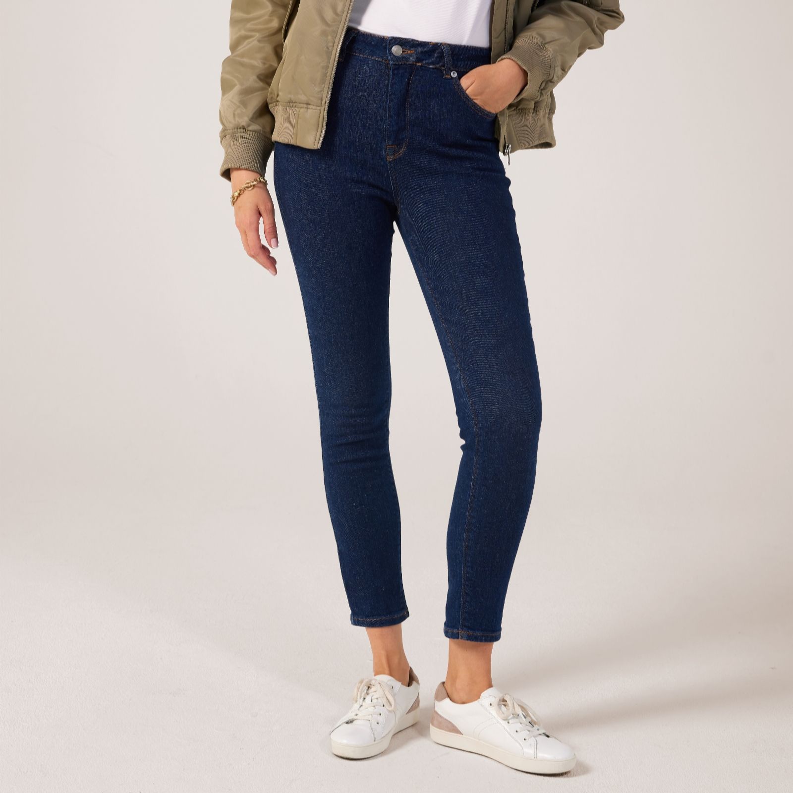Selected Femme Dagmar High Waisted Slim Jeans