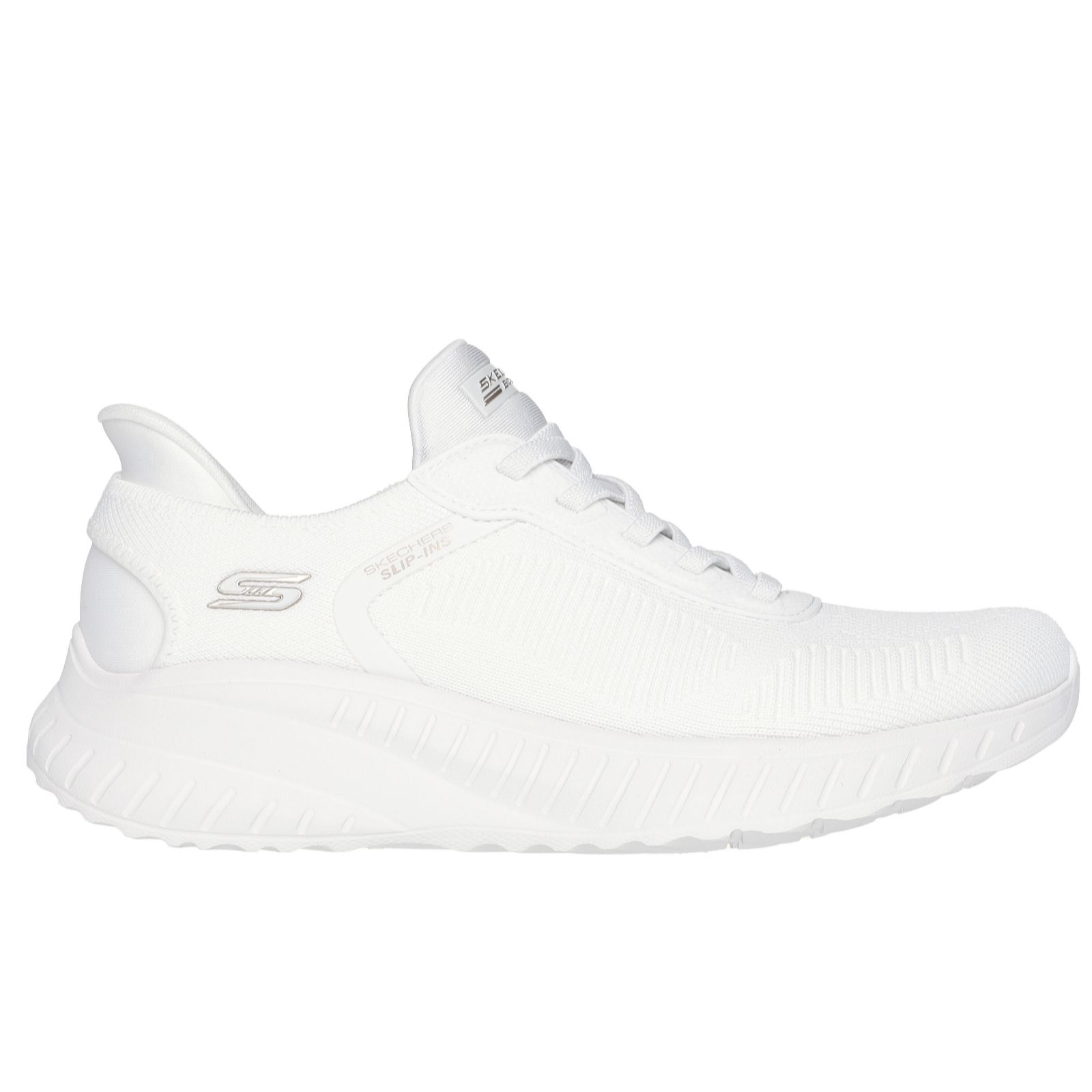Skechers Black Bobs Squad Chaos Current Muse Slip-Ins Trainer
